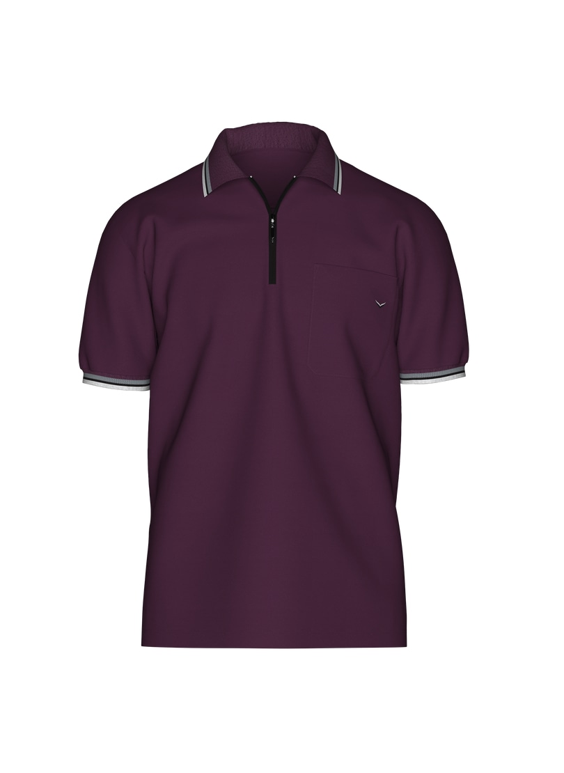 Trigema Poloshirt »TRIGEMA Poloshirt mit Reißverschluss«, (1 tlg.)