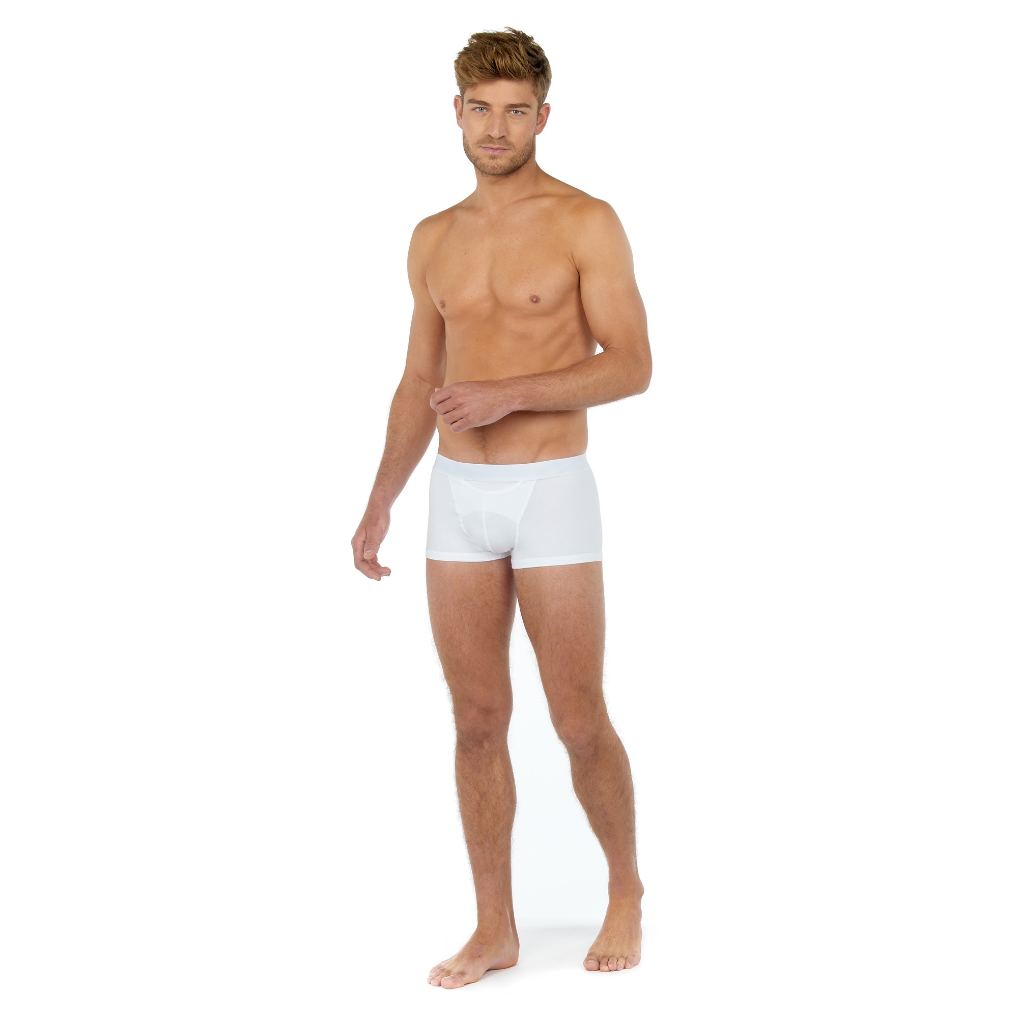 Hom Boxershorts »HO1« bequem, weich, eng, elastisch, basic, breiter Bund, Baumwollmix