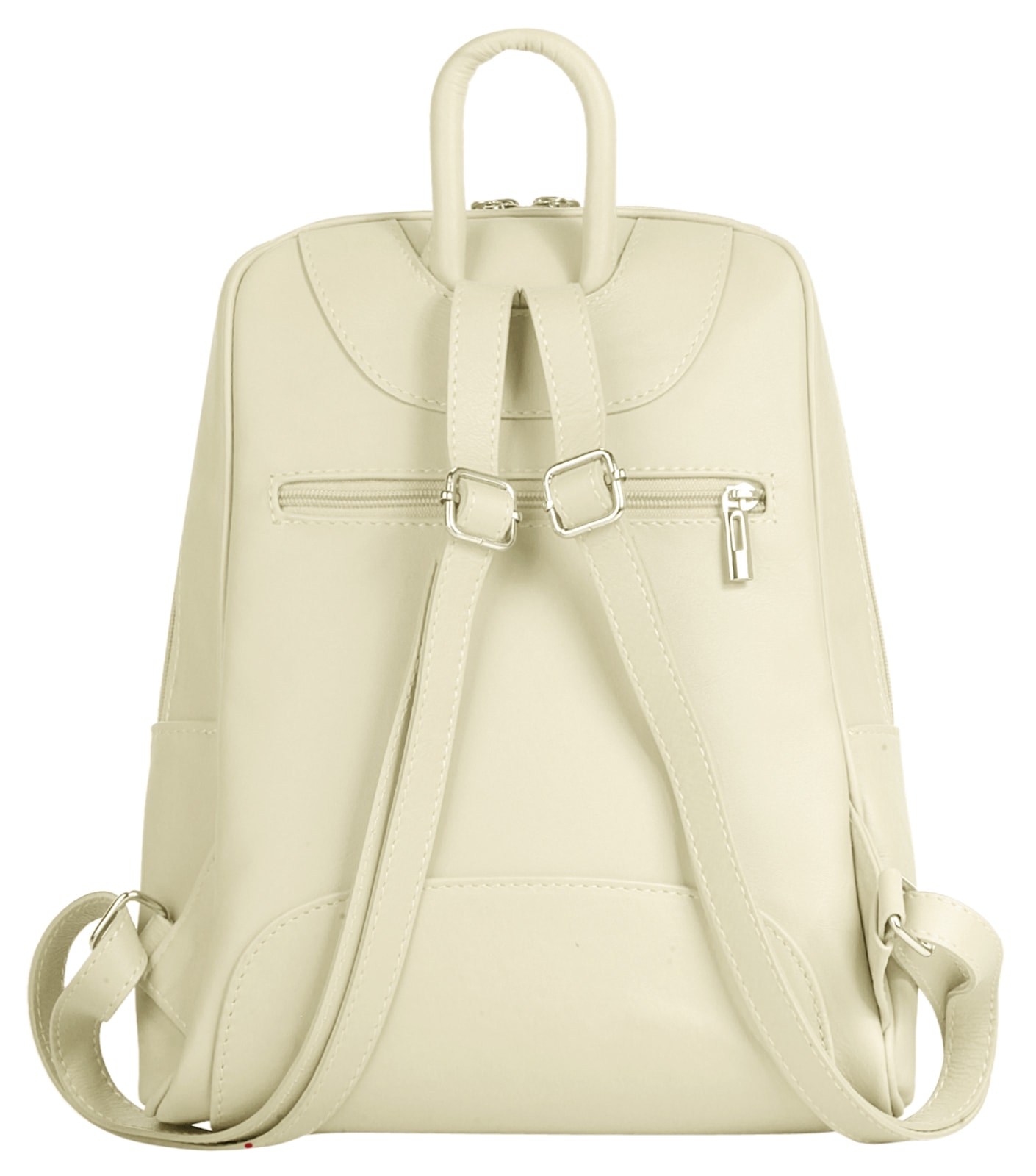 Samantha Look Cityrucksack, echt Leder, Made in Italy