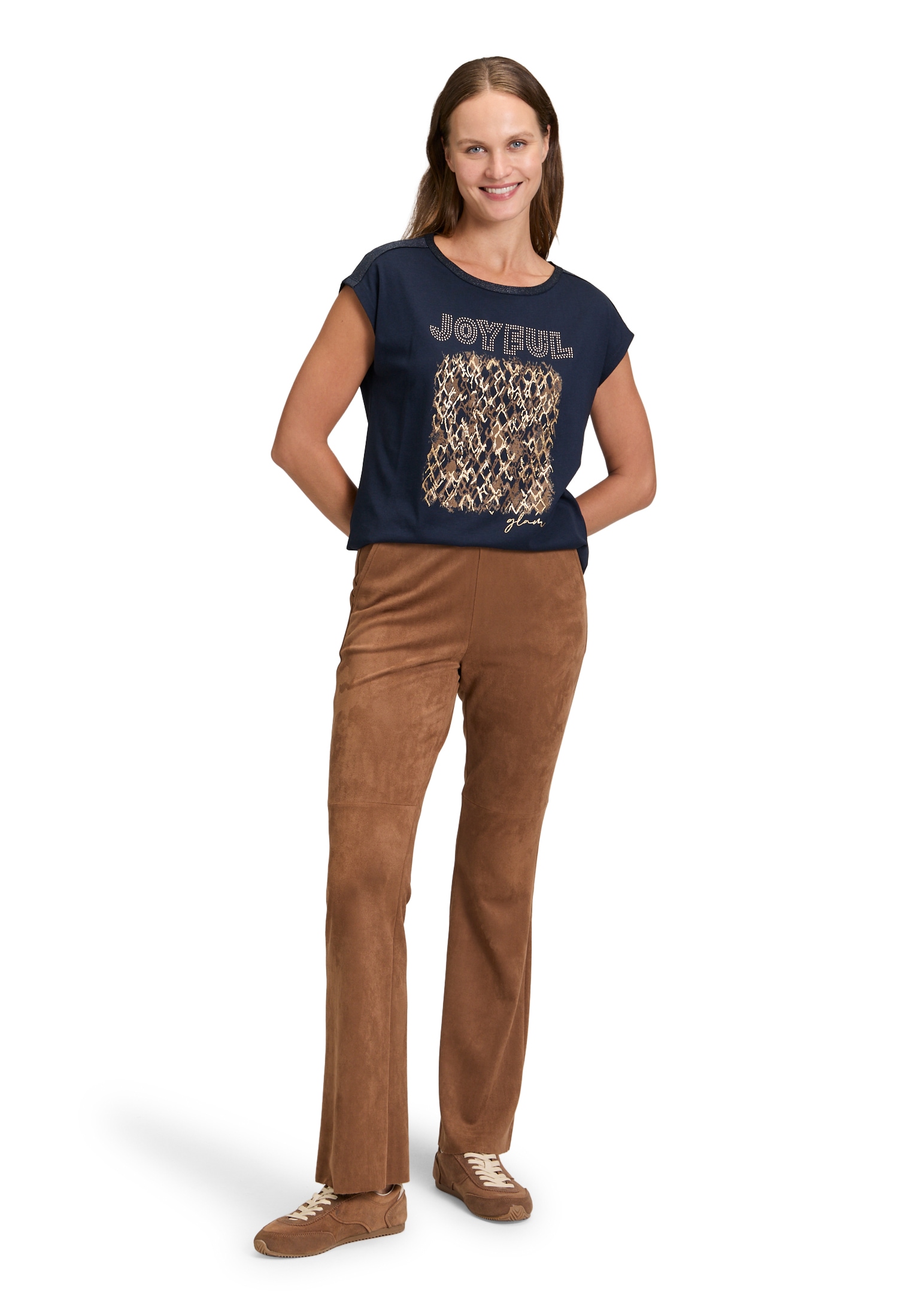 Betty Barclay Kurzarmshirt »Blusenshirt mit U-Boot-Ausschnitt«