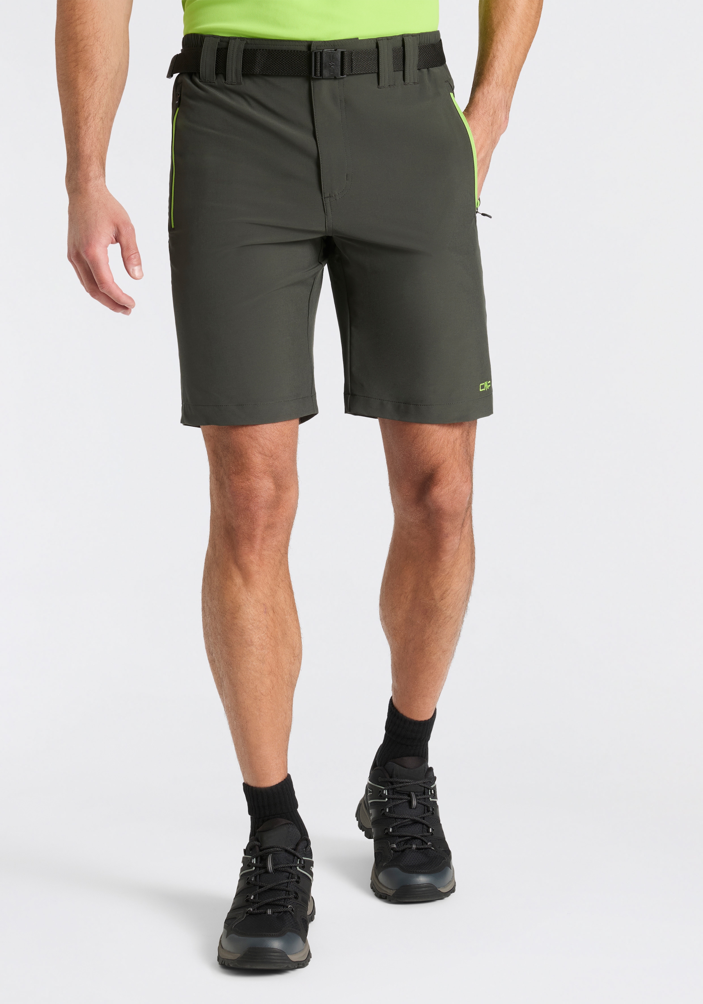 CMP Funktionsshorts  mit Reißverschlusstaschen, aus elastischem, atmungsaktivem Material