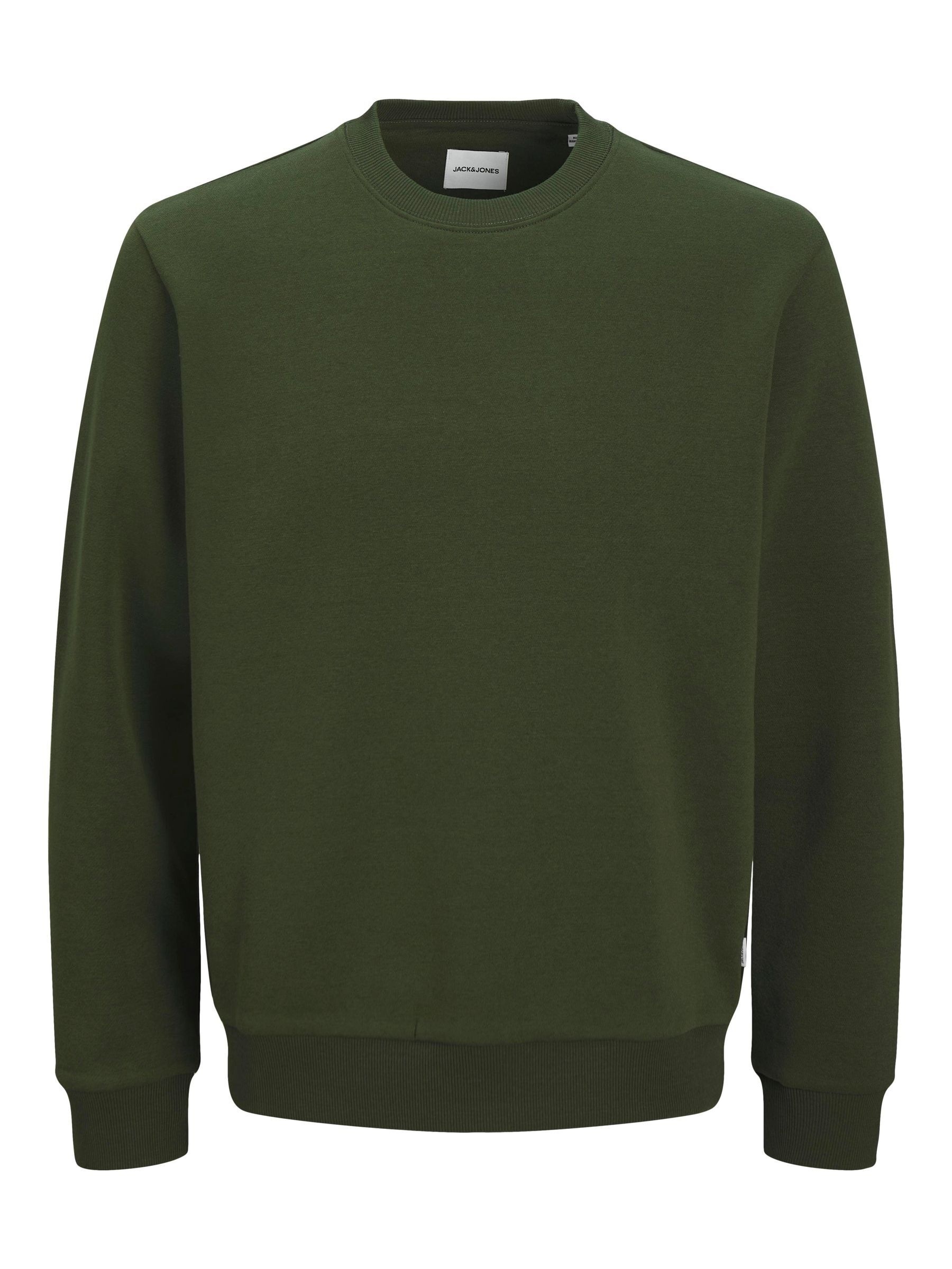 Jack & Jones PlusSize Sweatshirt »JJEBRADLEY SWEAT CREW NOOS PLS« mit Rippbündchen