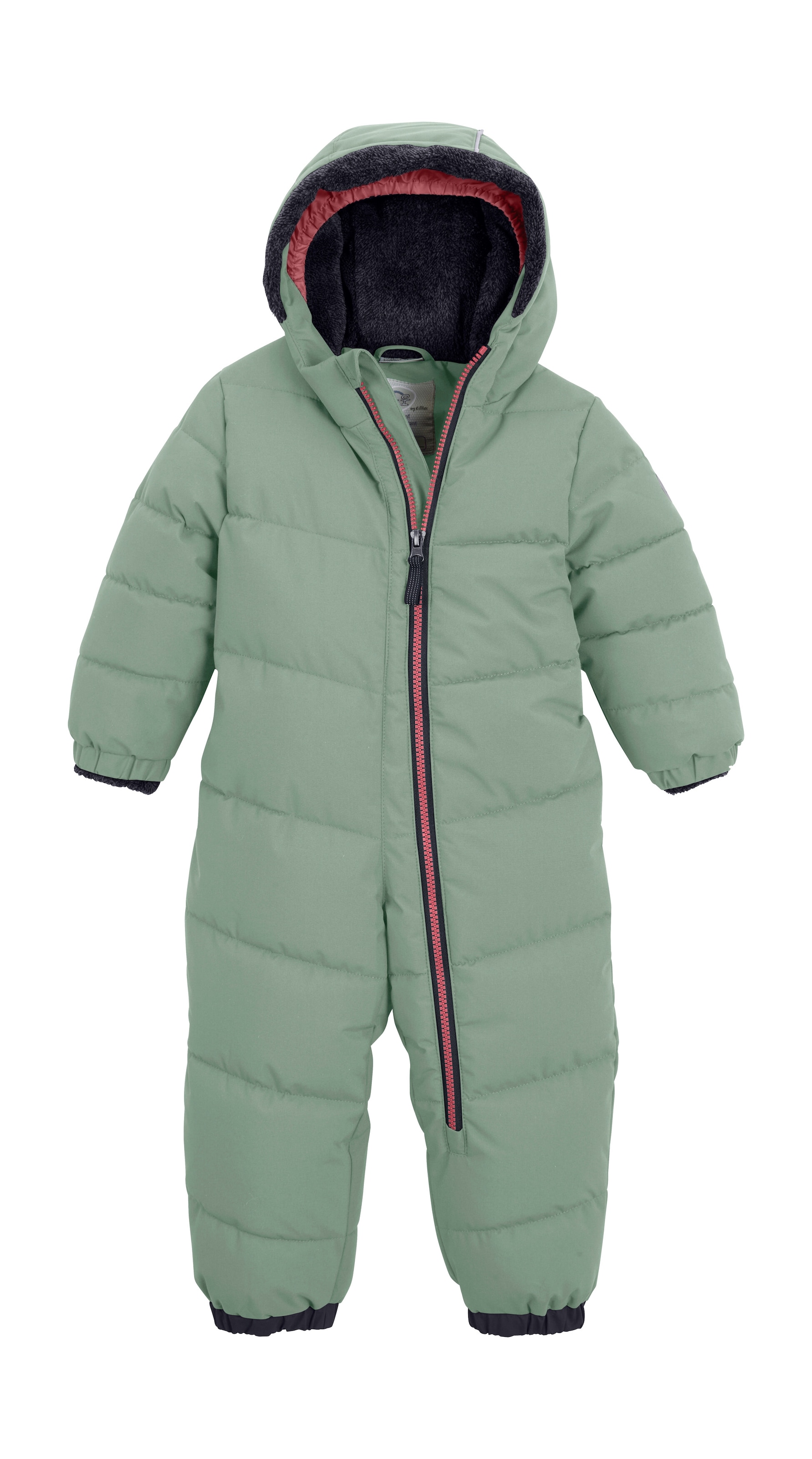 first instinct by killtec Overall »FIOW 20 MNS QLTD ONPC« Steppoverall mit Kapuze, 10.000 mm Wassersäule, Teddyfell innen