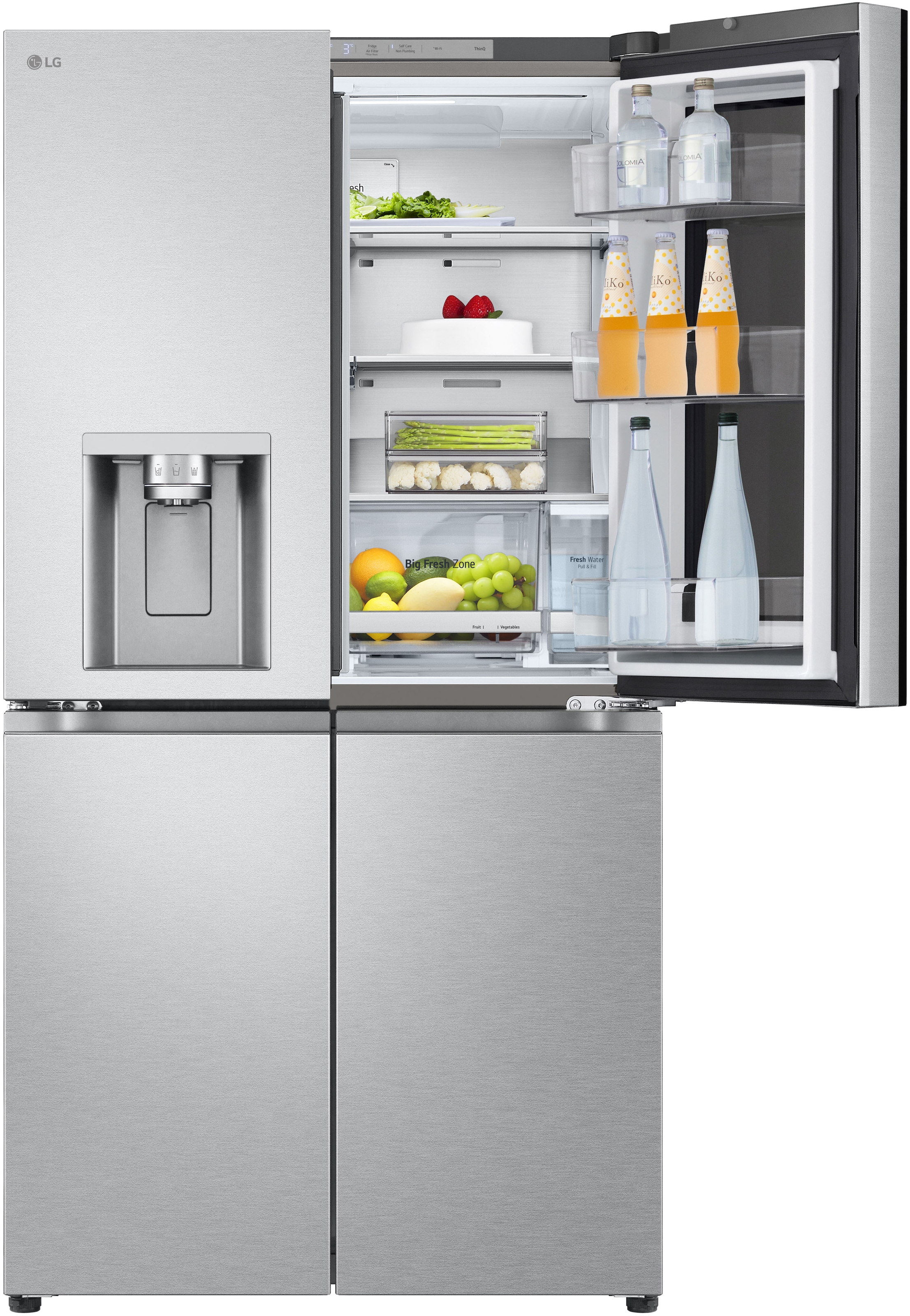 LG Multi Door InstaView® Multi-Door »GMG961MBKE« 179,2 cm hoch 91,4 cm breit