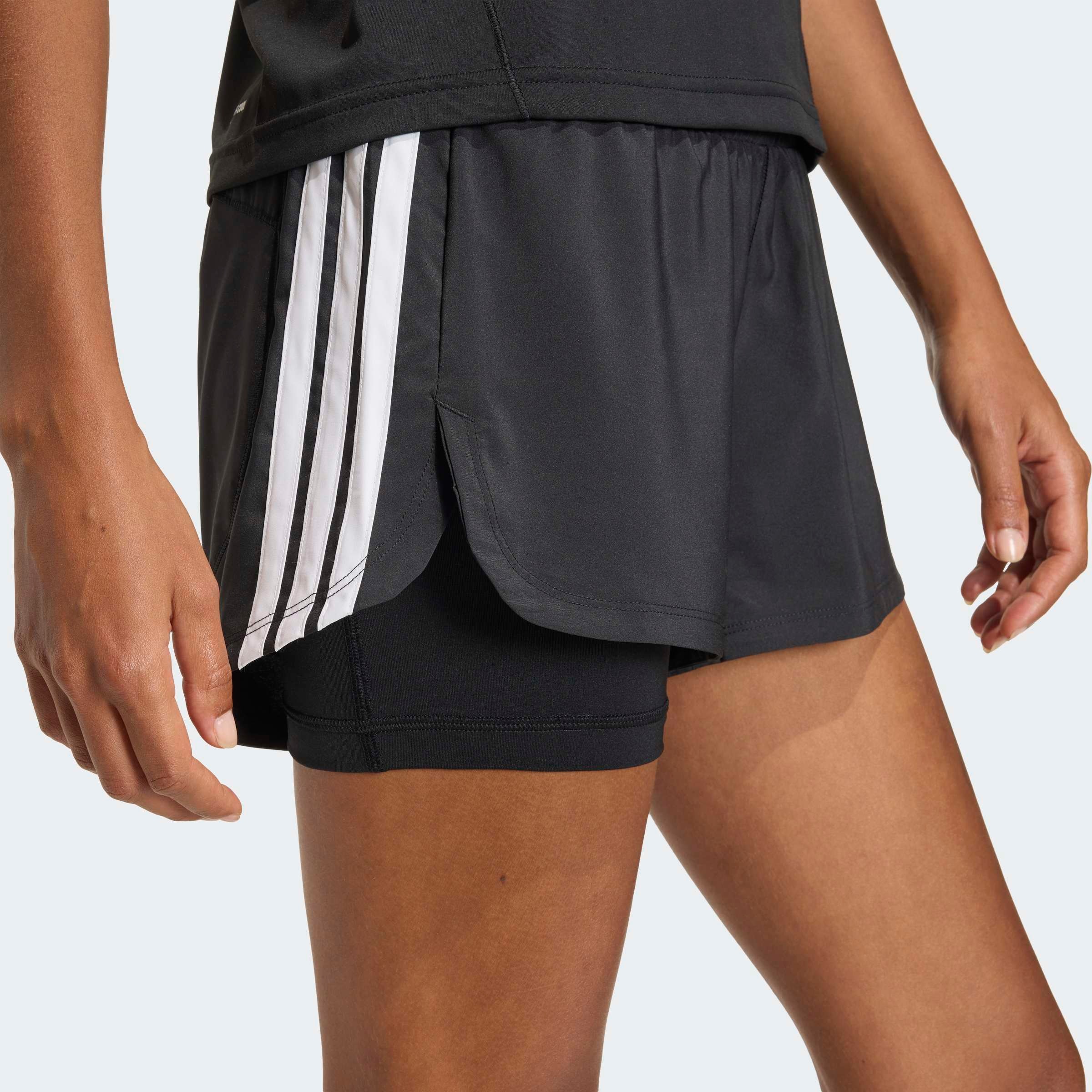 adidas Performance Shorts »PACER WORKOUT WOVEN 2IN1«