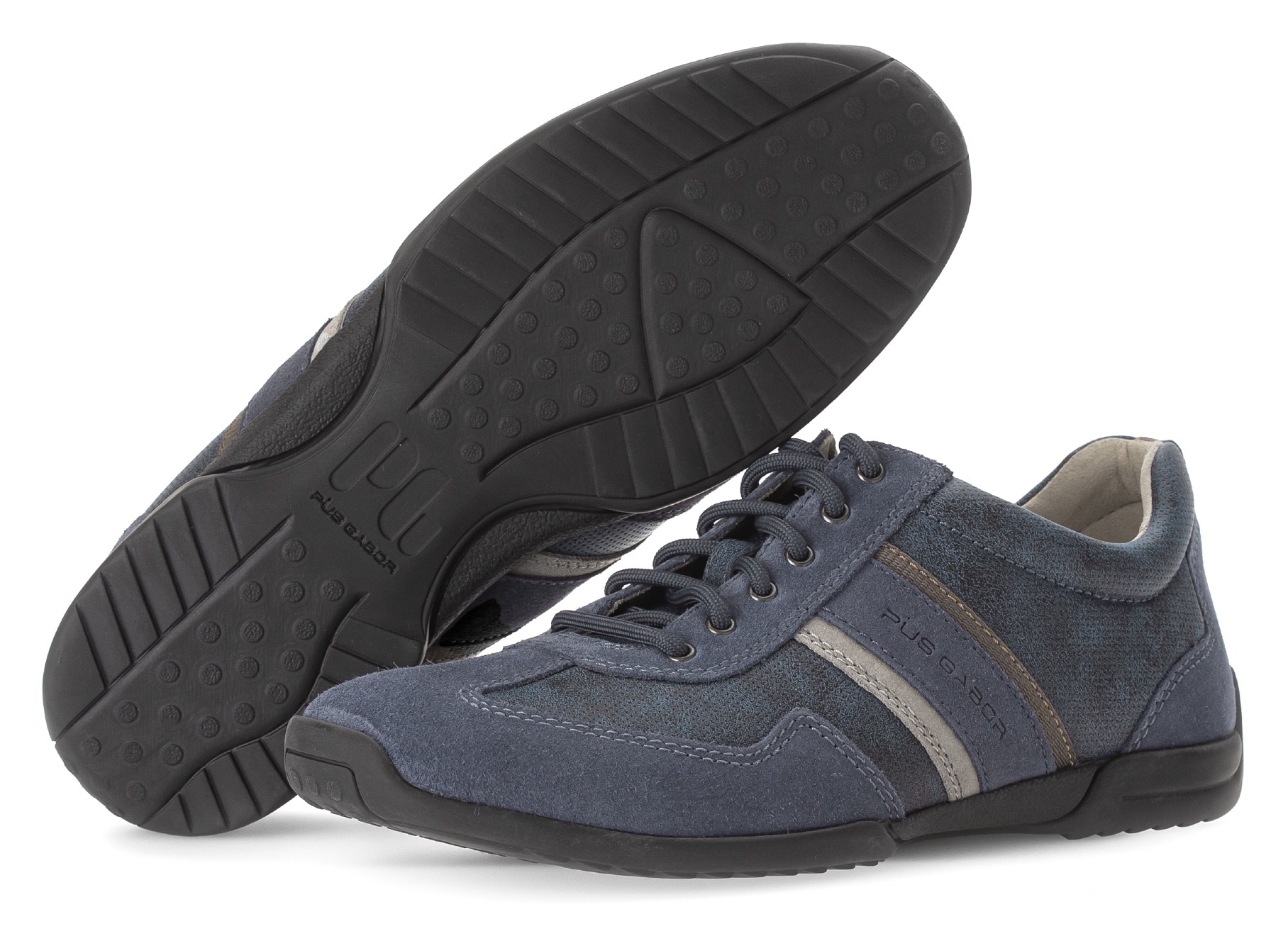 Pius Gabor Sneaker  , Freizeitschuh, Halbschuh, Schnürschuh mit Logo, Weite G (=weit)