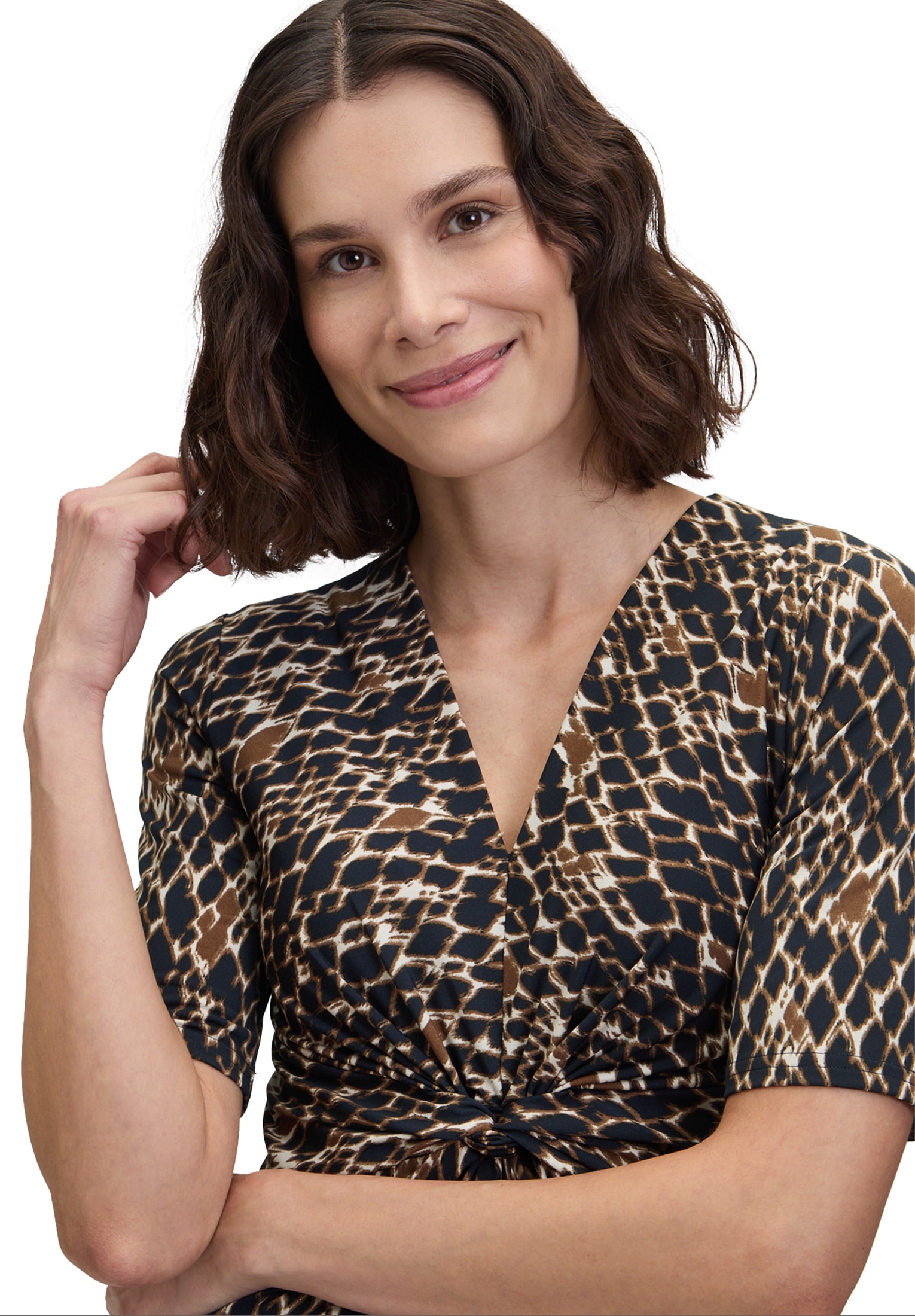 Betty Barclay Maxikleid »Maxikleid mit Raffung«