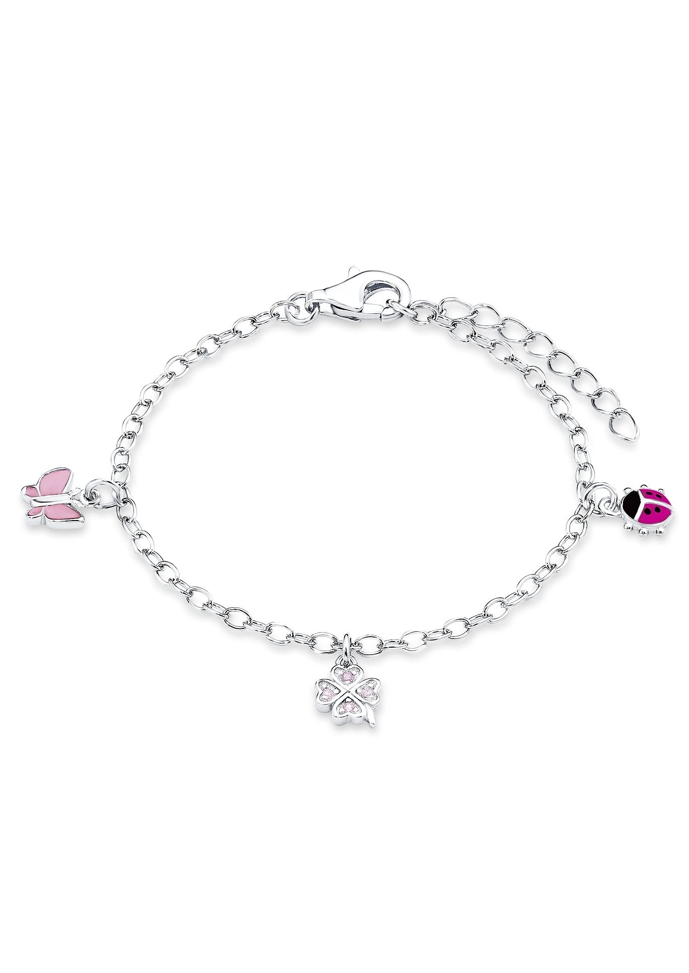 mit Prinzessin Marienkäfer, »9082414, Schmetterling, Lillifee Armband Zirkonia bei Kleeblatt«,