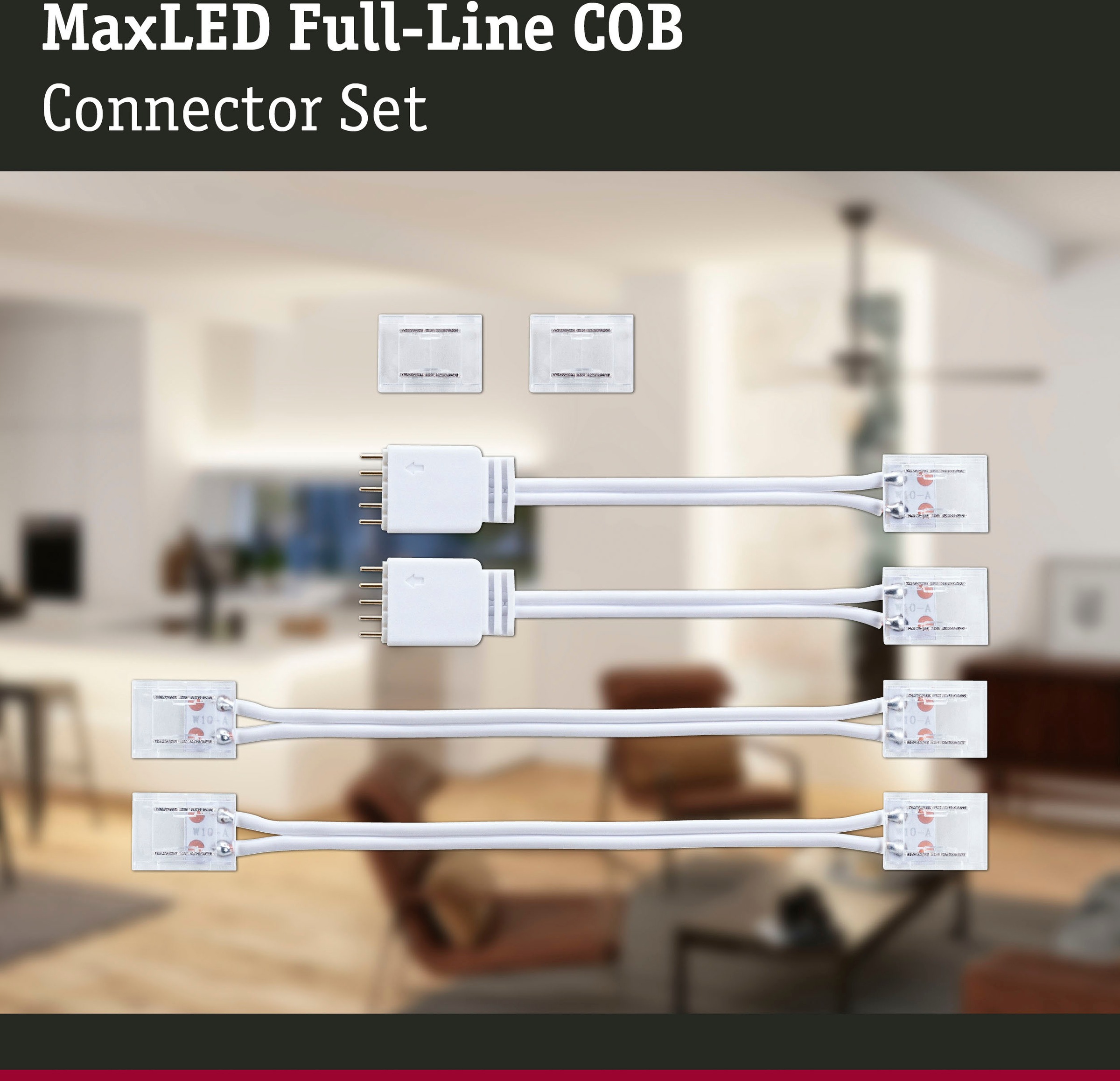 Paulmann LED-Streifen »MaxLED 1000 Connector Set Full-Line COB 2er-Set 133m«