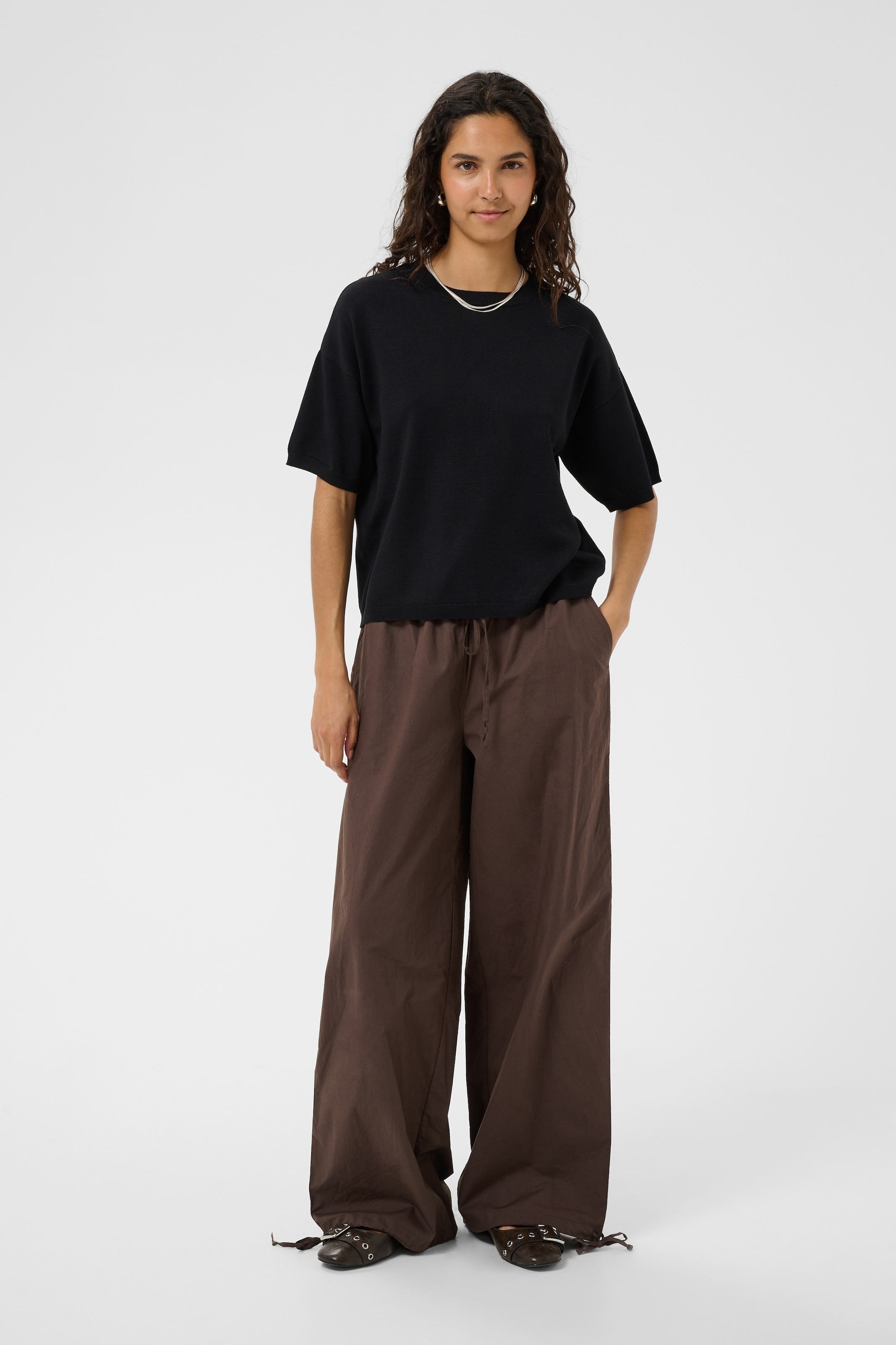 Saint Tropez Strickpullover »MilaSZ Boxy SS Pullover« Viskosemischung, Oversize fit