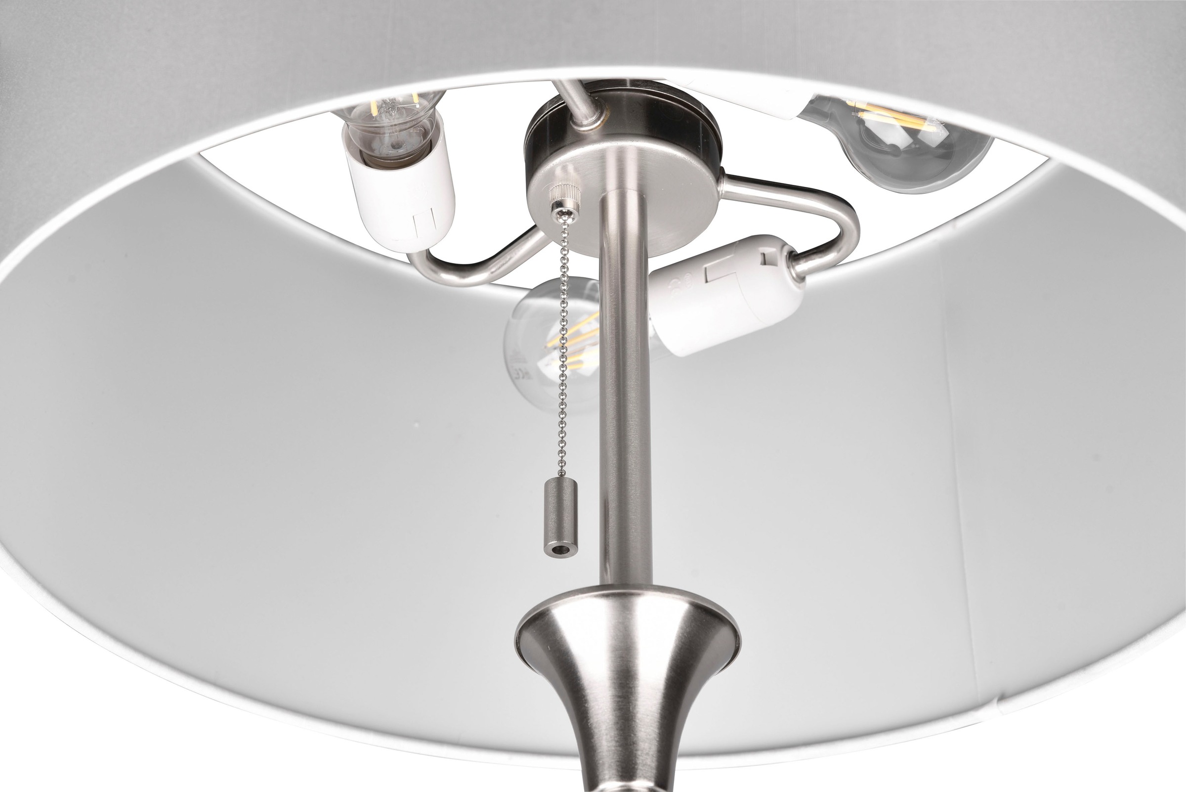 TRIO Leuchten Stehlampe »Sabia«, 3 flammig, Leuchtmittel E27 | ohne Leuchtmittel, Stehleuchte 3 Helligkeits-Stufen exkl 3xE27 max 40W, 155cm hoch Ø45cm