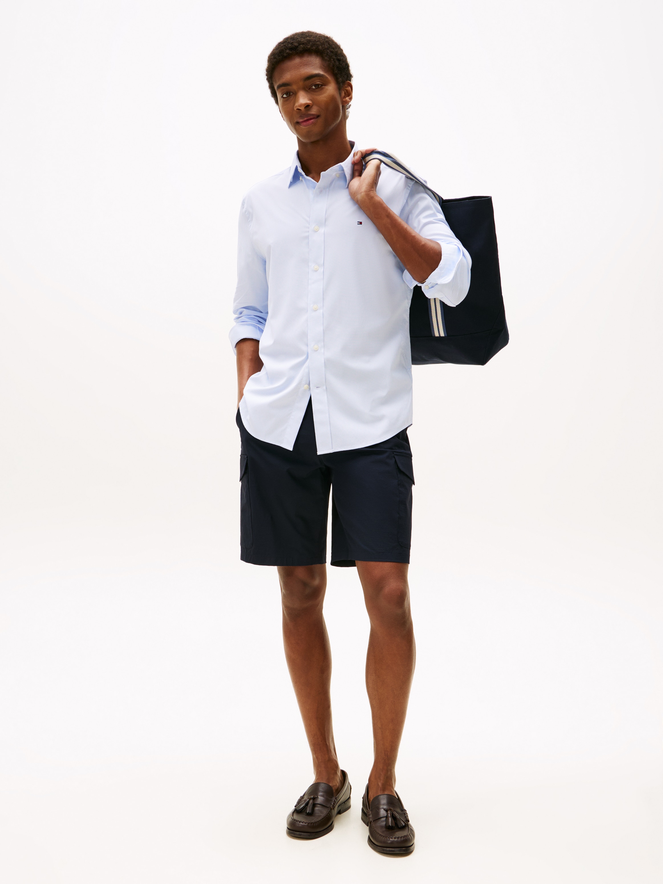 Tommy Hilfiger Langarmhemd »PERFORMANCE CHECK Regular Fit SHIRT«