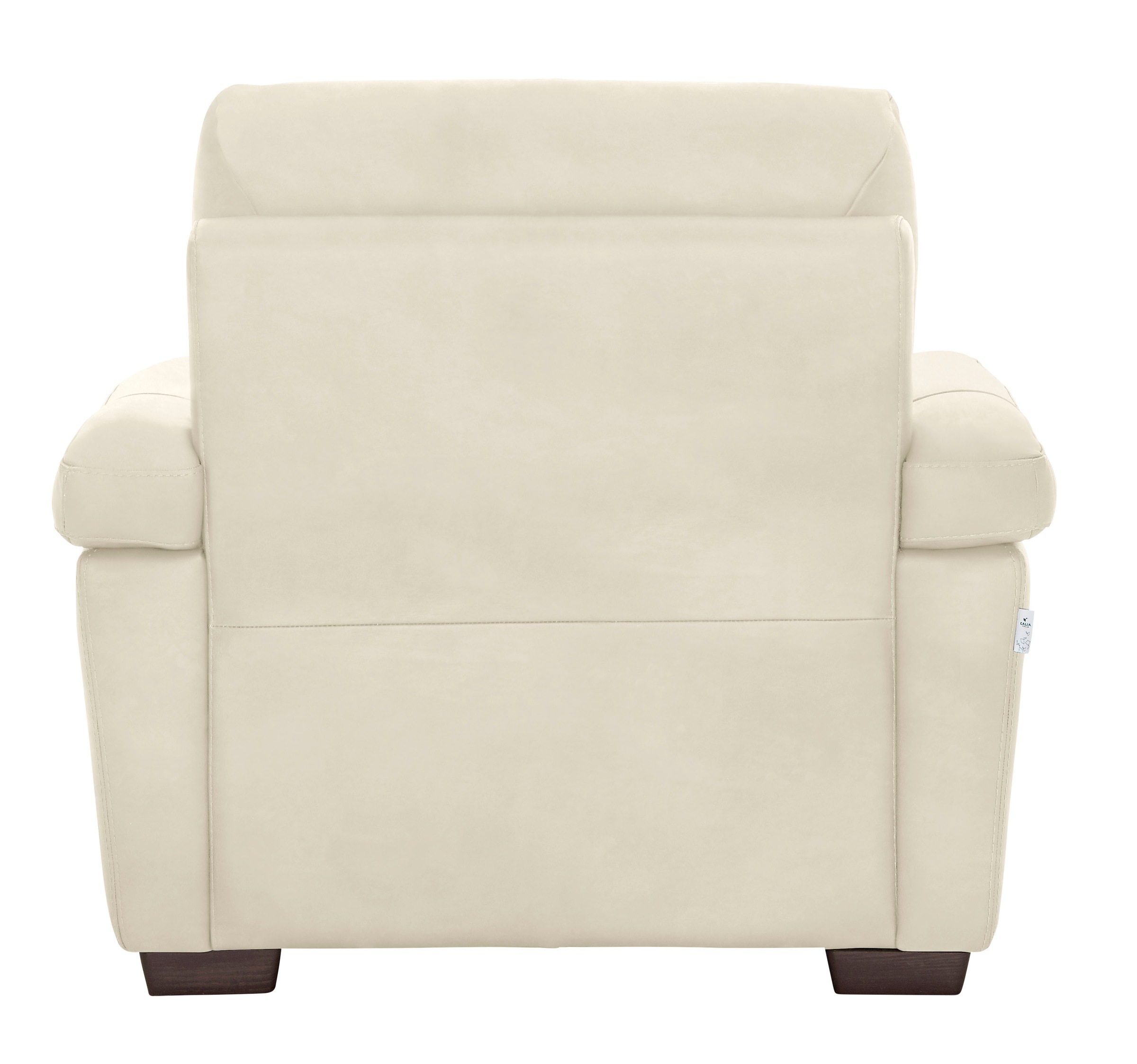 CALIA ITALIA Sessel »Gaia, in edlem Design und mit erstklassigem Sitzkomfort«, aus pflegeleichtem Luxus-Microfaser Ginevra Hydro Care