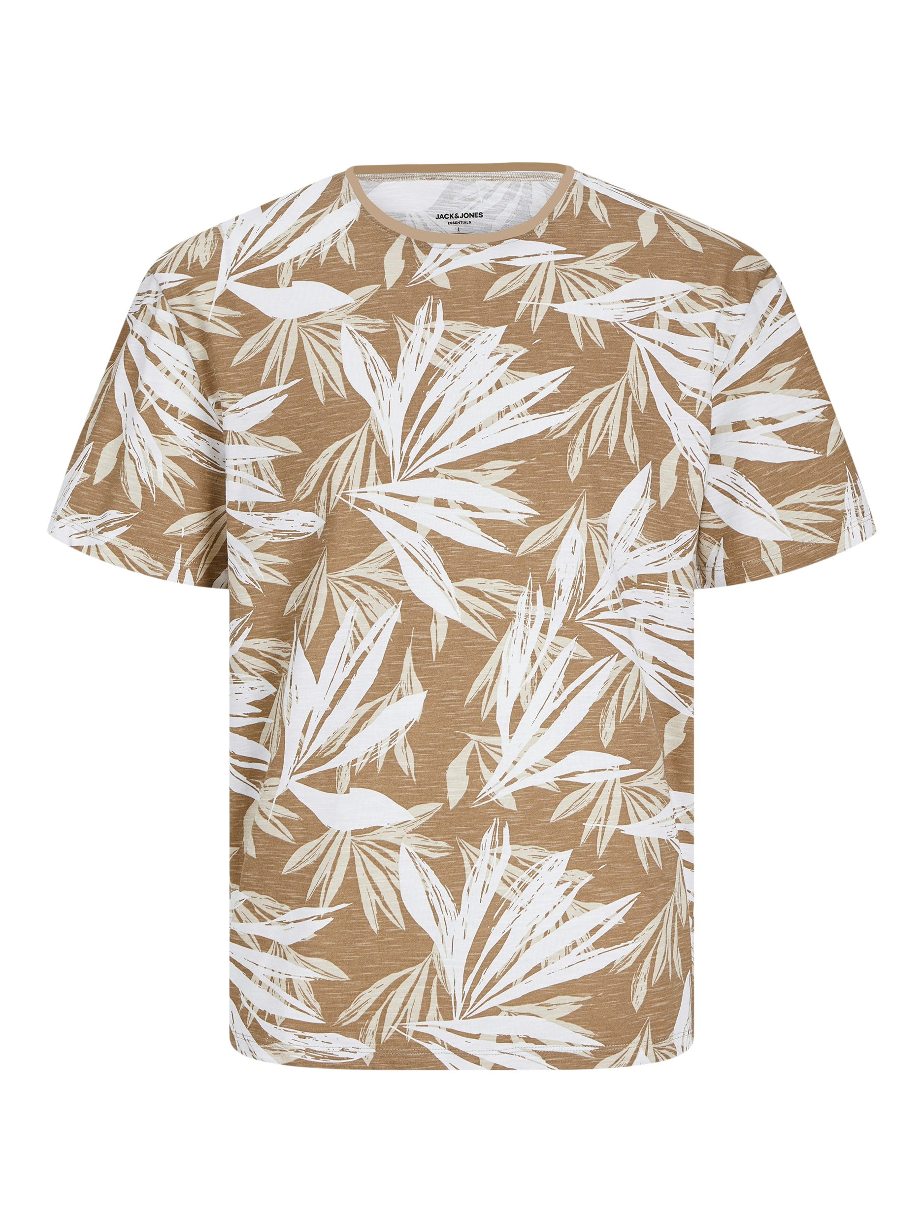 Jack & Jones Rundhalsshirt »JJEBRYAN AOP TEE S/S O-NECK NOOS«, mit All-Over Print