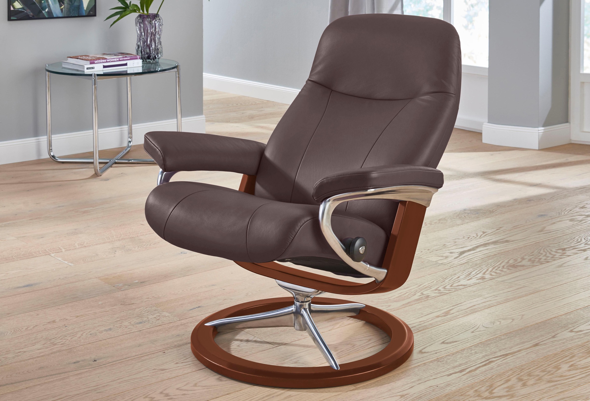 Stressless® Relaxsessel »Garda«, mit Signature Base, Größe L, Gestell Braun