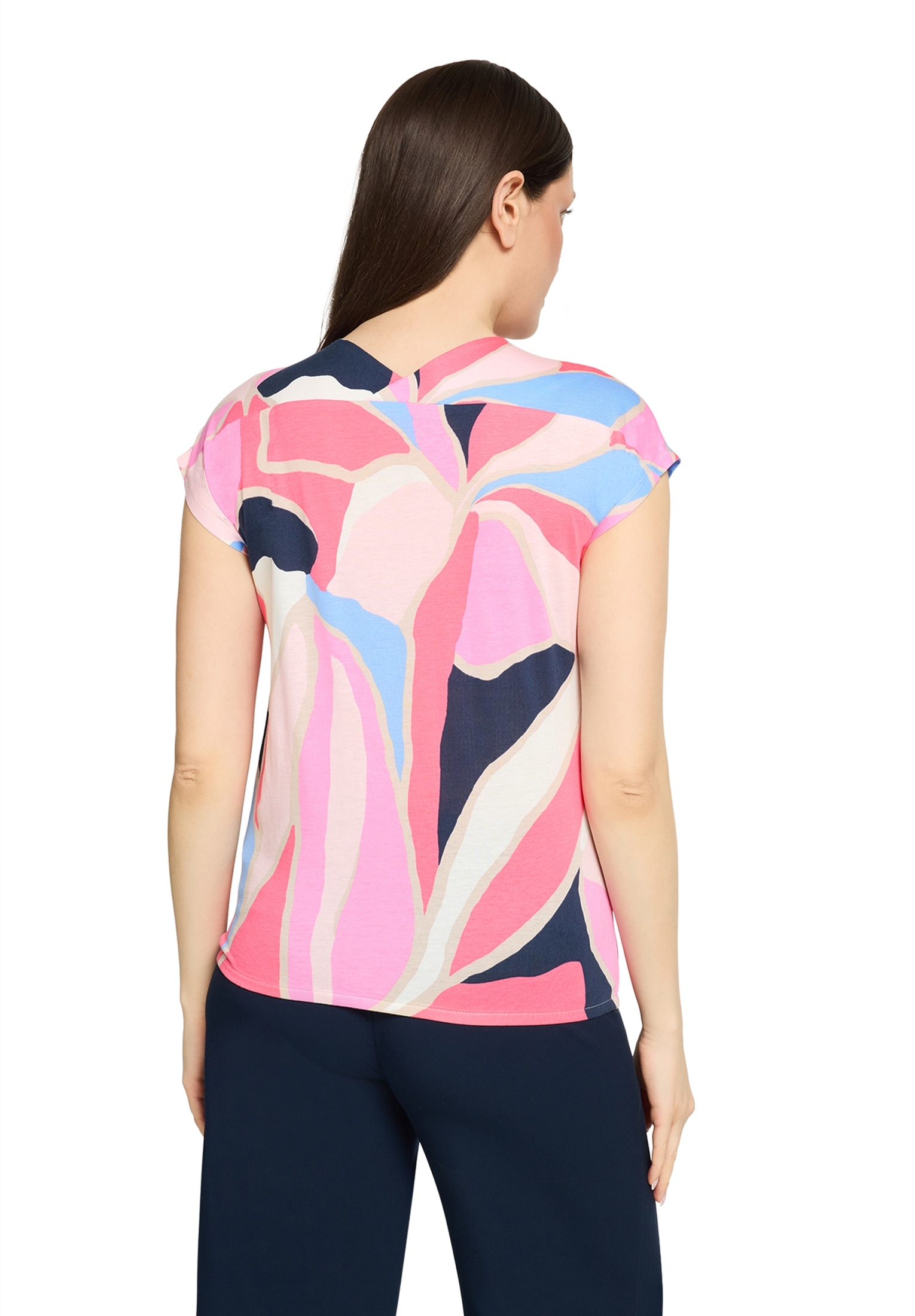 Betty&Co Rundhalsshirt »Casual-Shirt mit Gummizug«