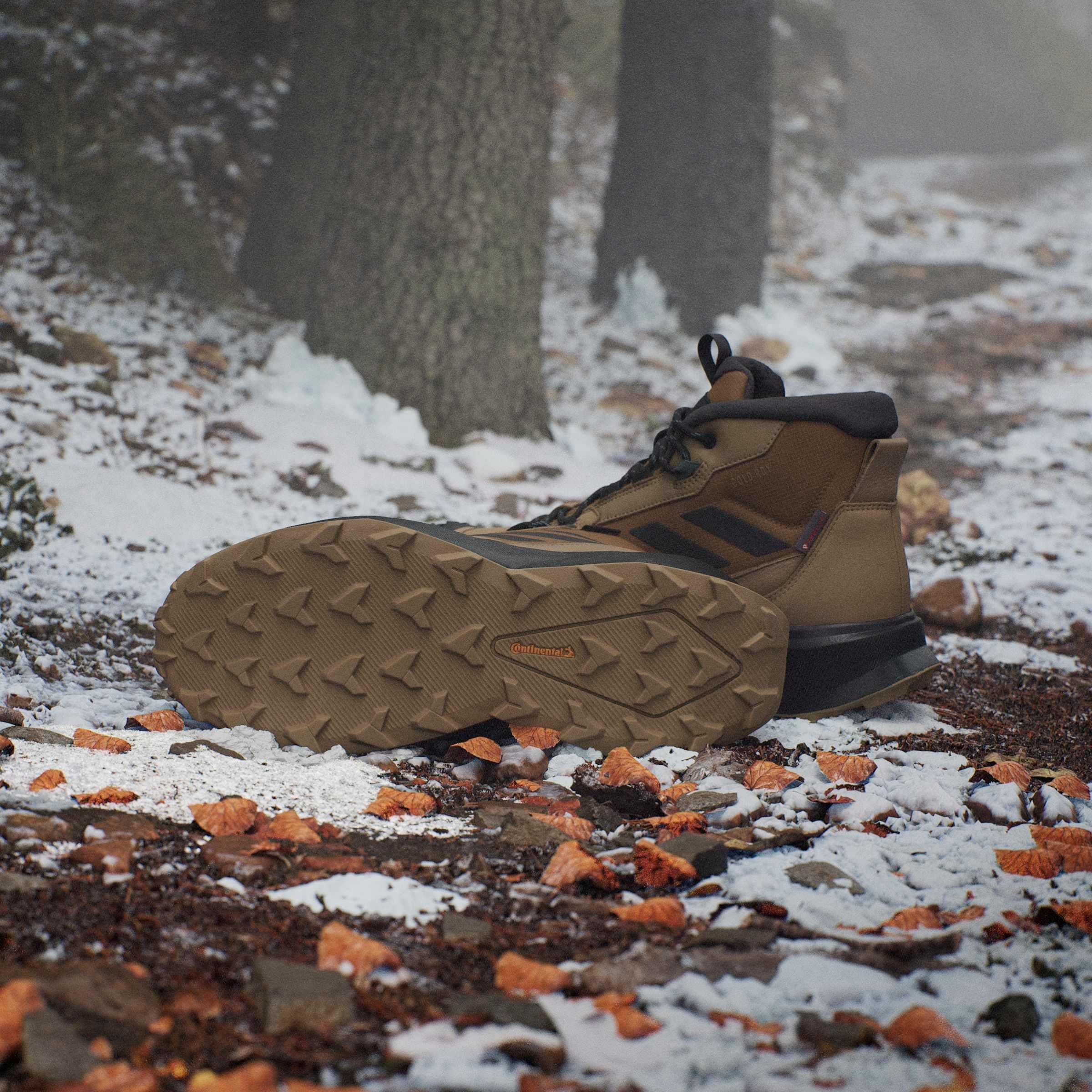 adidas TERREX Winterboots »TERREX WINTER LEATHER MID CUT RAIN.RDY COLD.RDY«, Winterboots aus Leder