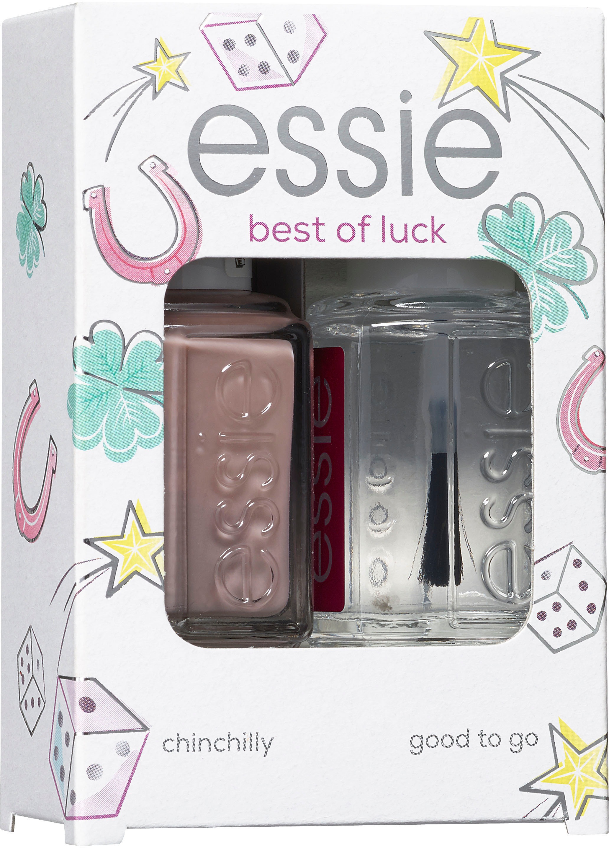 essie Nagellack-Set »good luck«, (2 tlg., Nagellackfarbe chinchilly (13,5ml) +... kaufen