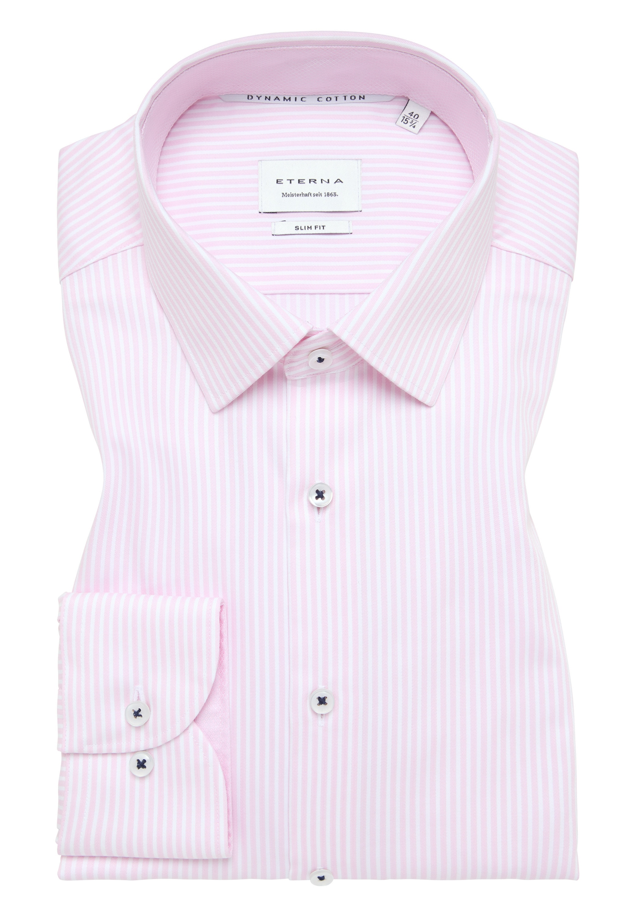 Eterna Langarmhemd »SLIM FIT« NON IRON (bügelfrei)