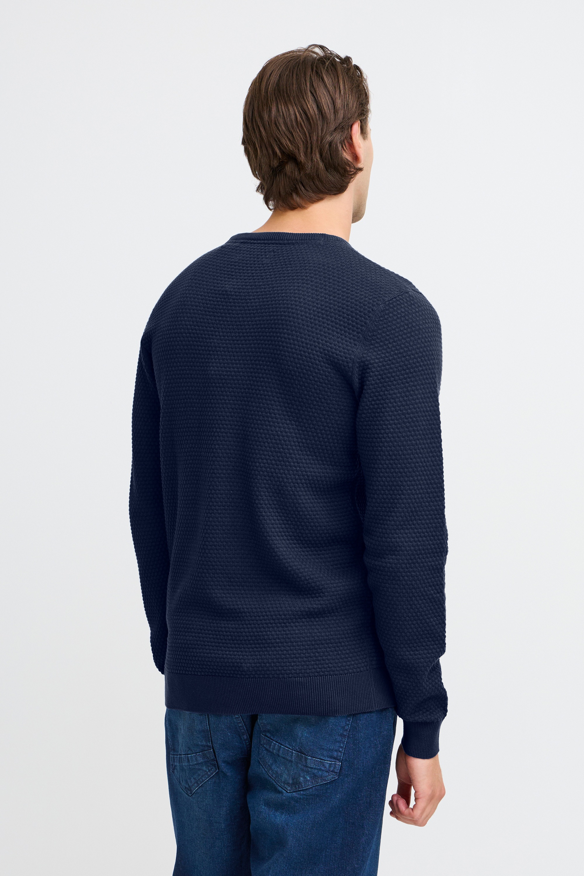 Blend Strickfleece-Pullover »Strickpullover BHREDHILL CREW NECK KNIT NOOS«