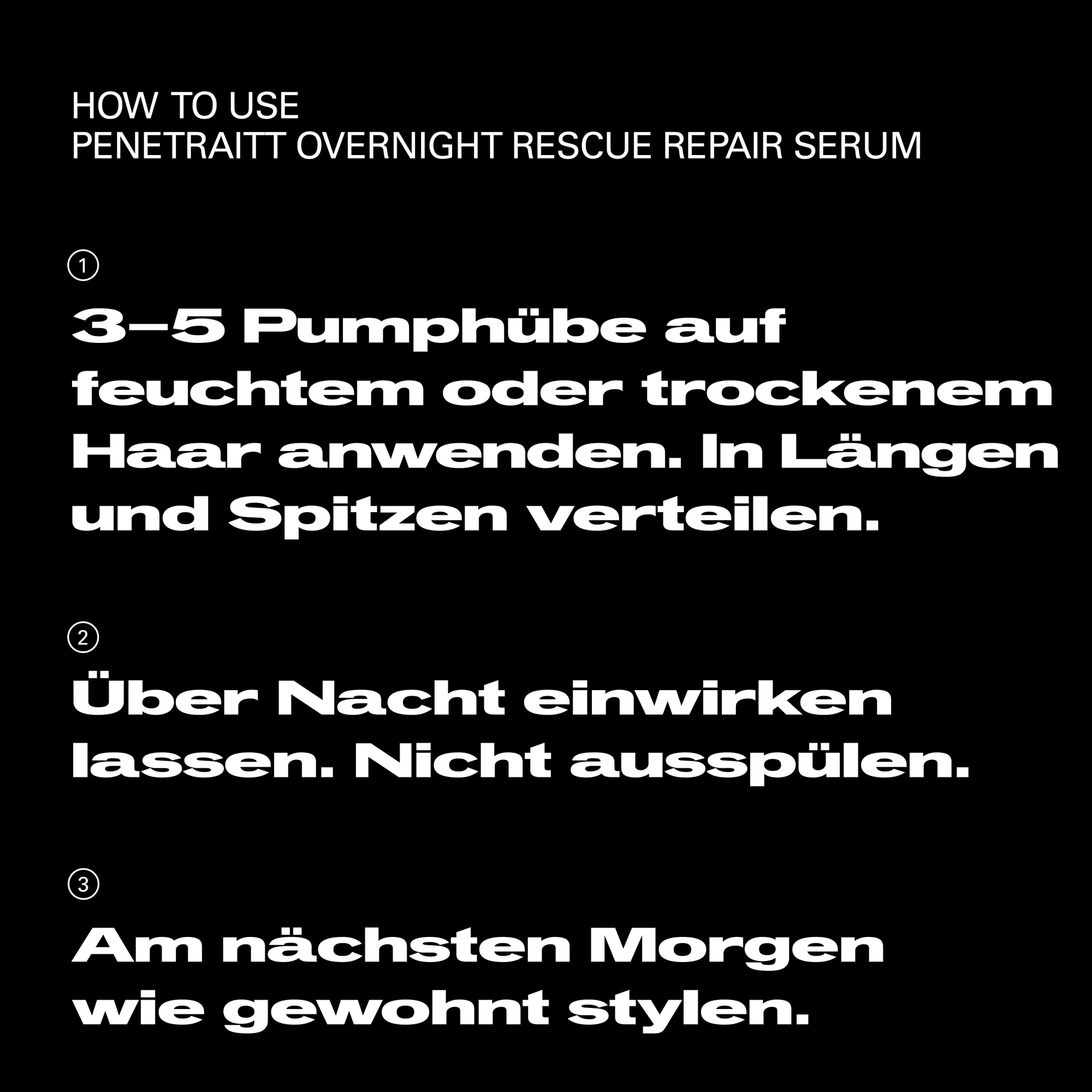 Sebastian Professional Haarserum »Penetraitt Overnight Repairing Serum« für geschädigtes Haar, feuchtigkeitsspendende Formel, gegen Frizz