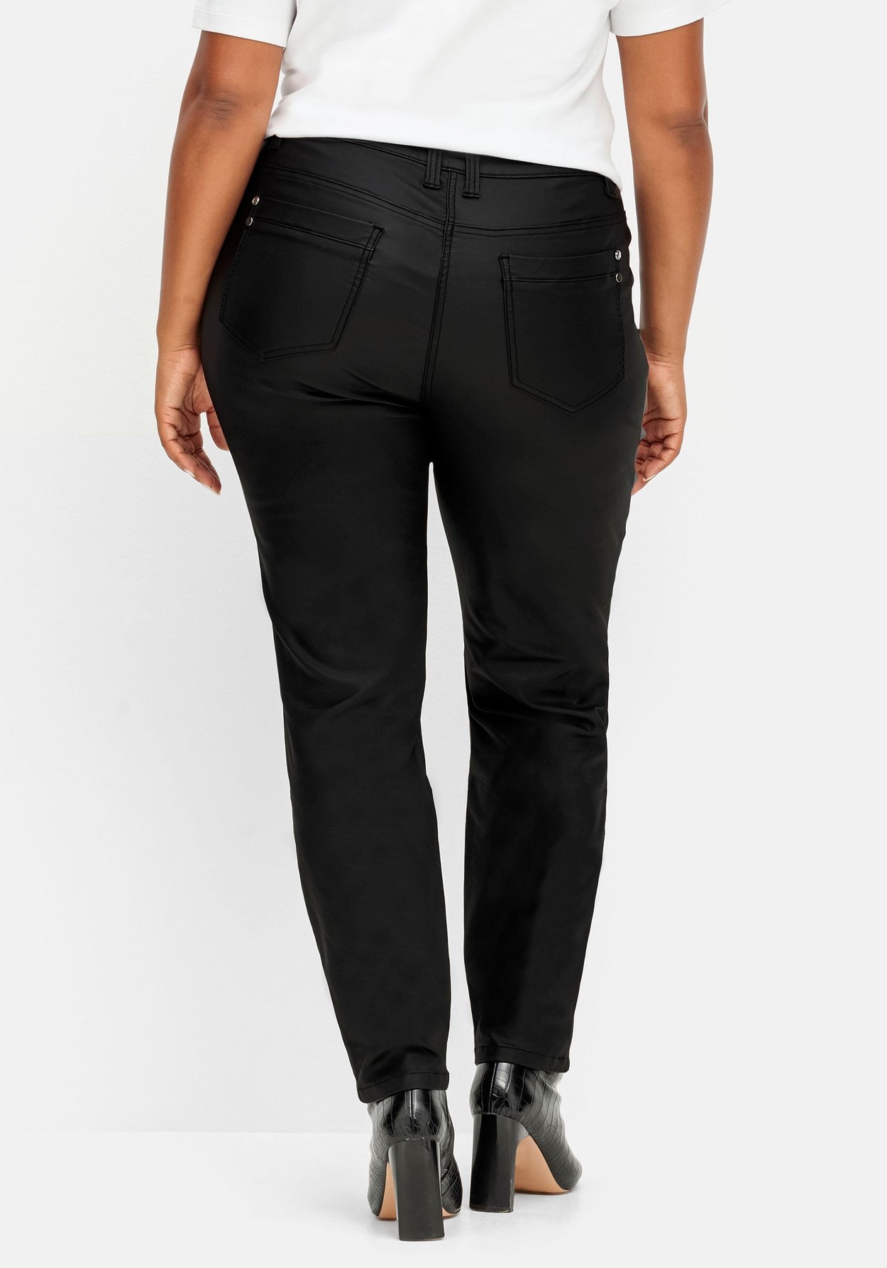 Sheego Stretch-Hose »Thermohose mit Beschichtung, Innenseite weich angeraut«
