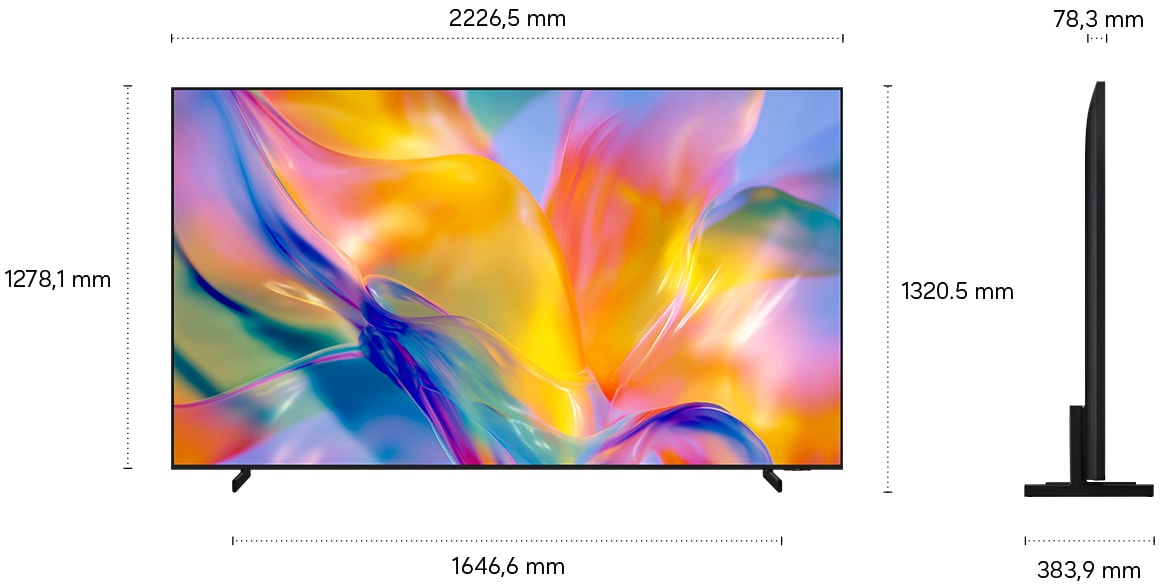 Samsung Mini-LED-Fernseher »GU100M90HU« 252 cm/100 ″ Smart-TV
