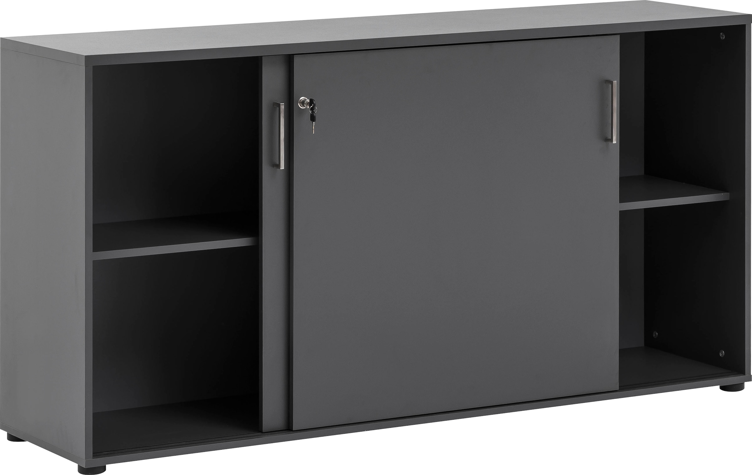 Schildmeyer Aktenschrank »Serie 1500«, abschließbare Kommode, Maße B160,2 x T41 x H84,2 cm, Made in Germany