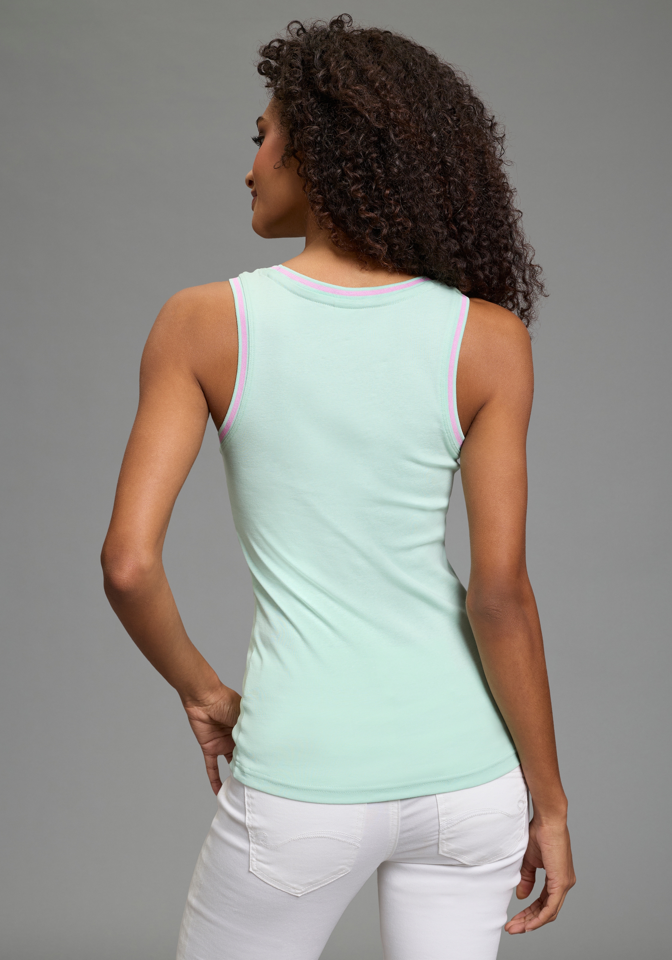 KangaROOS Tanktop mit collem Sommer-Logo-Print