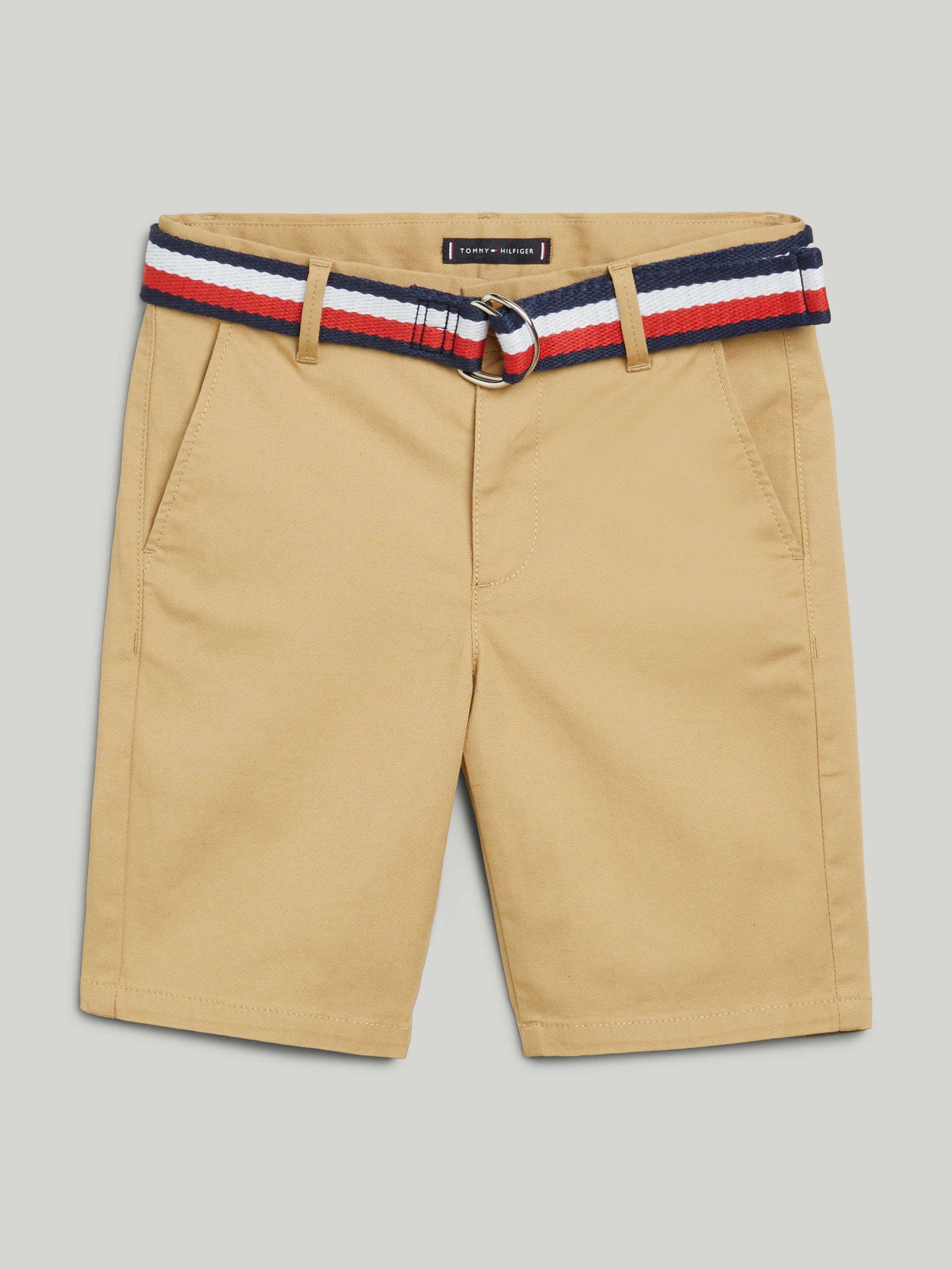 Tommy Hilfiger Chinoshorts »WOVEN BELTED SHORTS«, Kinder bis 16 Jahre