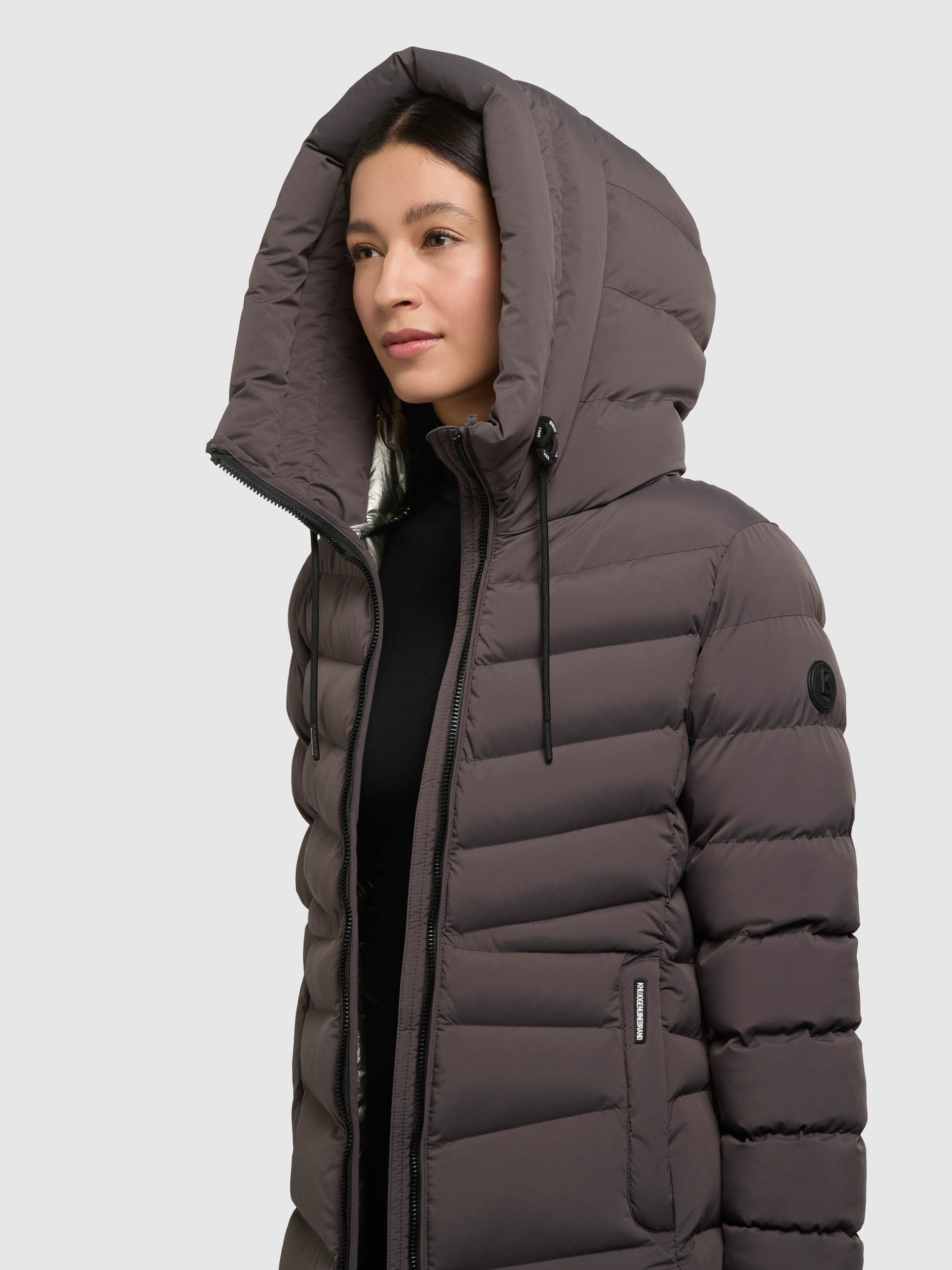 khujo Steppmantel »TUHANI5« mattes Obermaterial