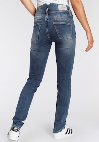 Herrlicher Slim-fit-Jeans »PEARL SLIM REUSED DENIM«, Nachhaltige Premium-Qualität... kaufen