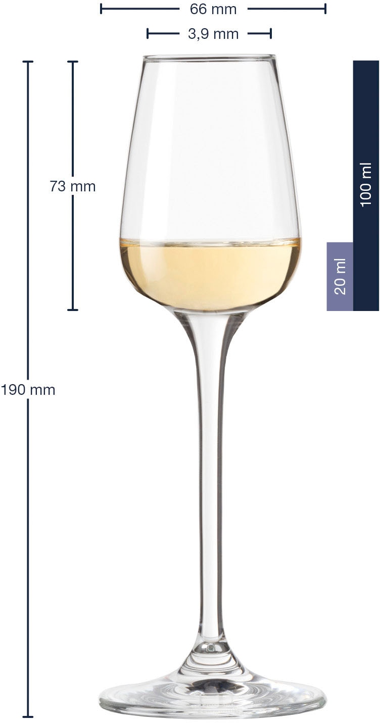 LEONARDO Digestifglas »TIVOLI« 100 ml, 6-teilig