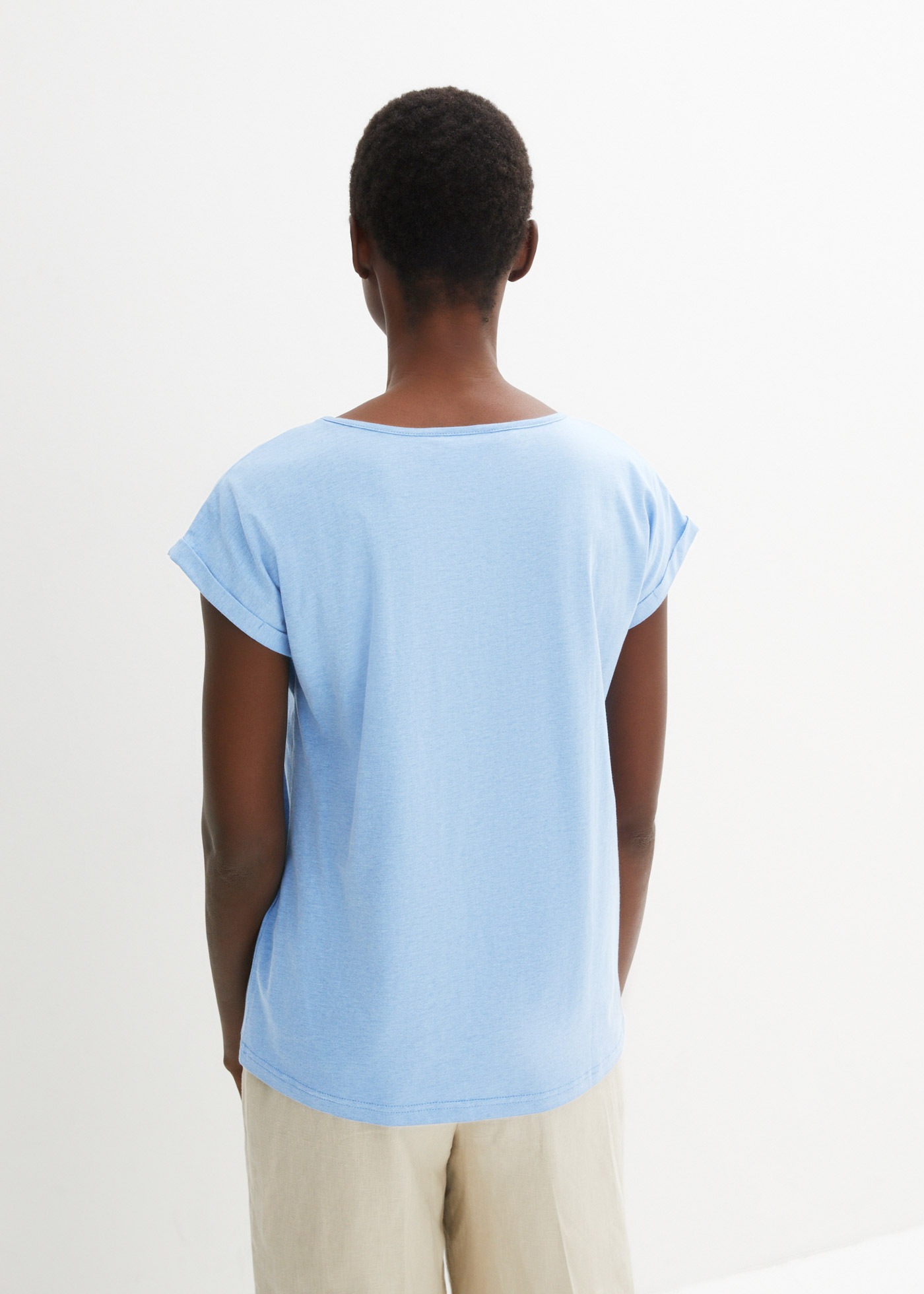 bonprix Tunikashirt Oversize-Passform, Kurzarm-Design, für Frühling und Sommer