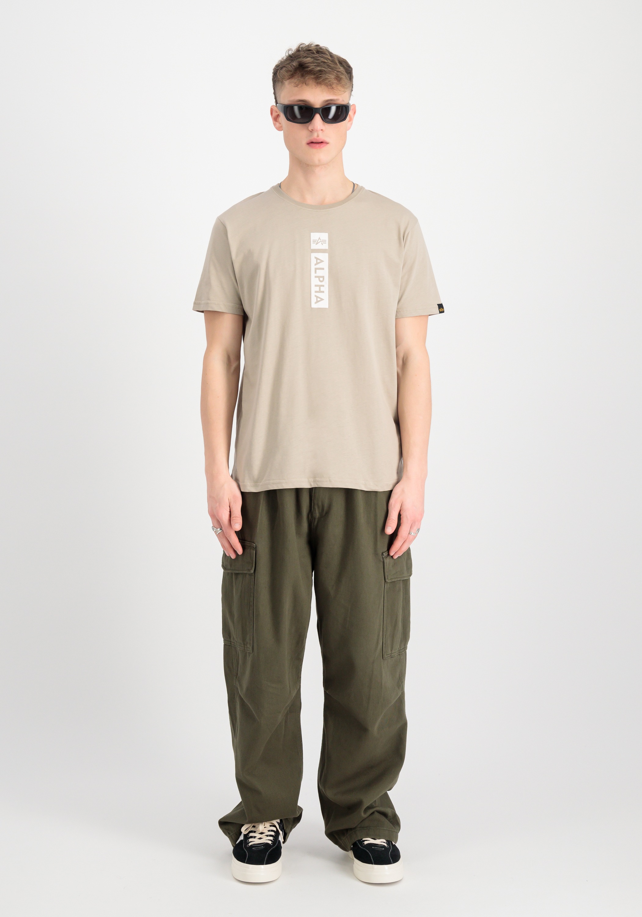 Alpha Industries T-Shirt »Alpha Industries Men - T-Shirts Alpha Puff Print T«