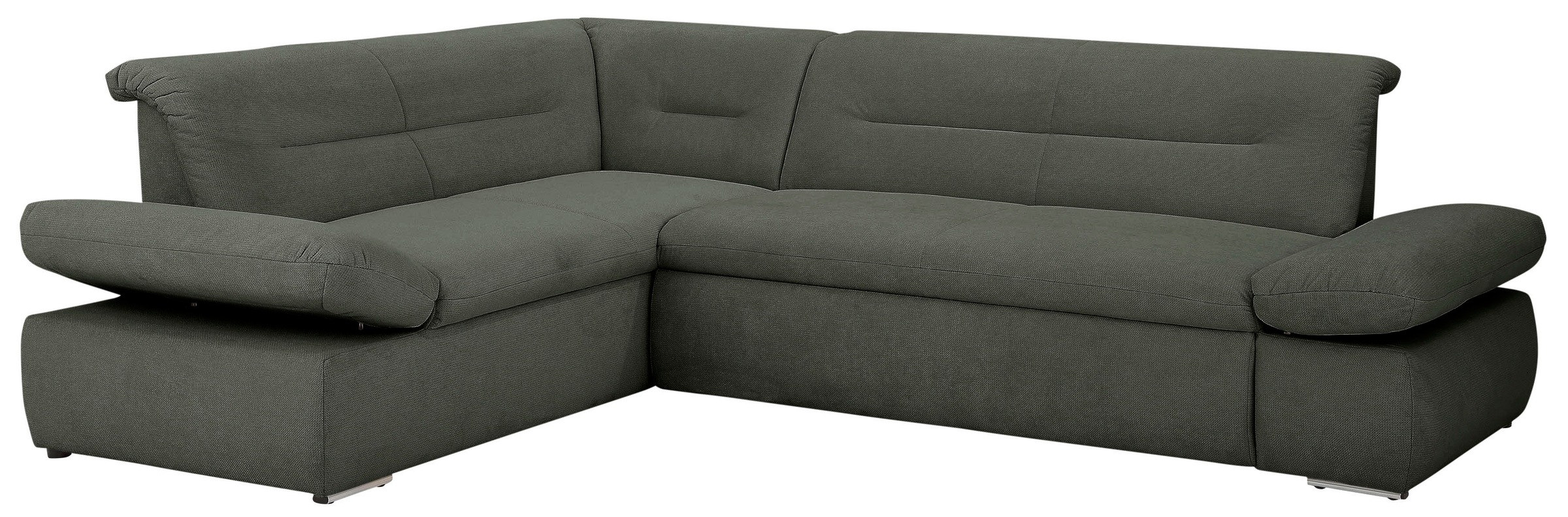 INOSIGN Ecksofa »Avesa L-Form«, Wahlweise mit Arm- und Bettfunktion, B/T/H: 275/211/80 cm