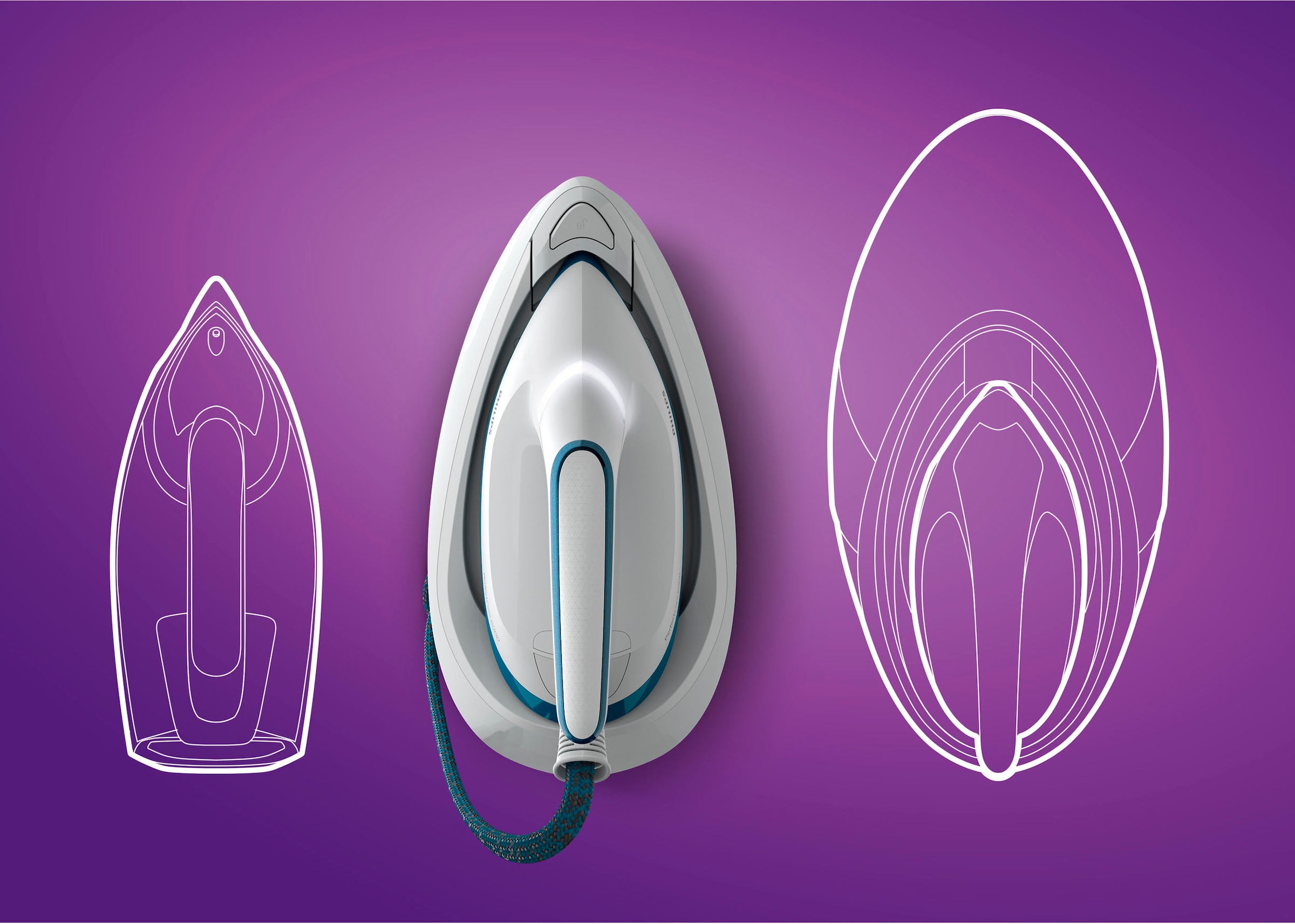 Philips Dampfbügelstation »PerfectCare 6000 Series PSG6022/20«, OptimalTEMP, 500 g Dampfstoß