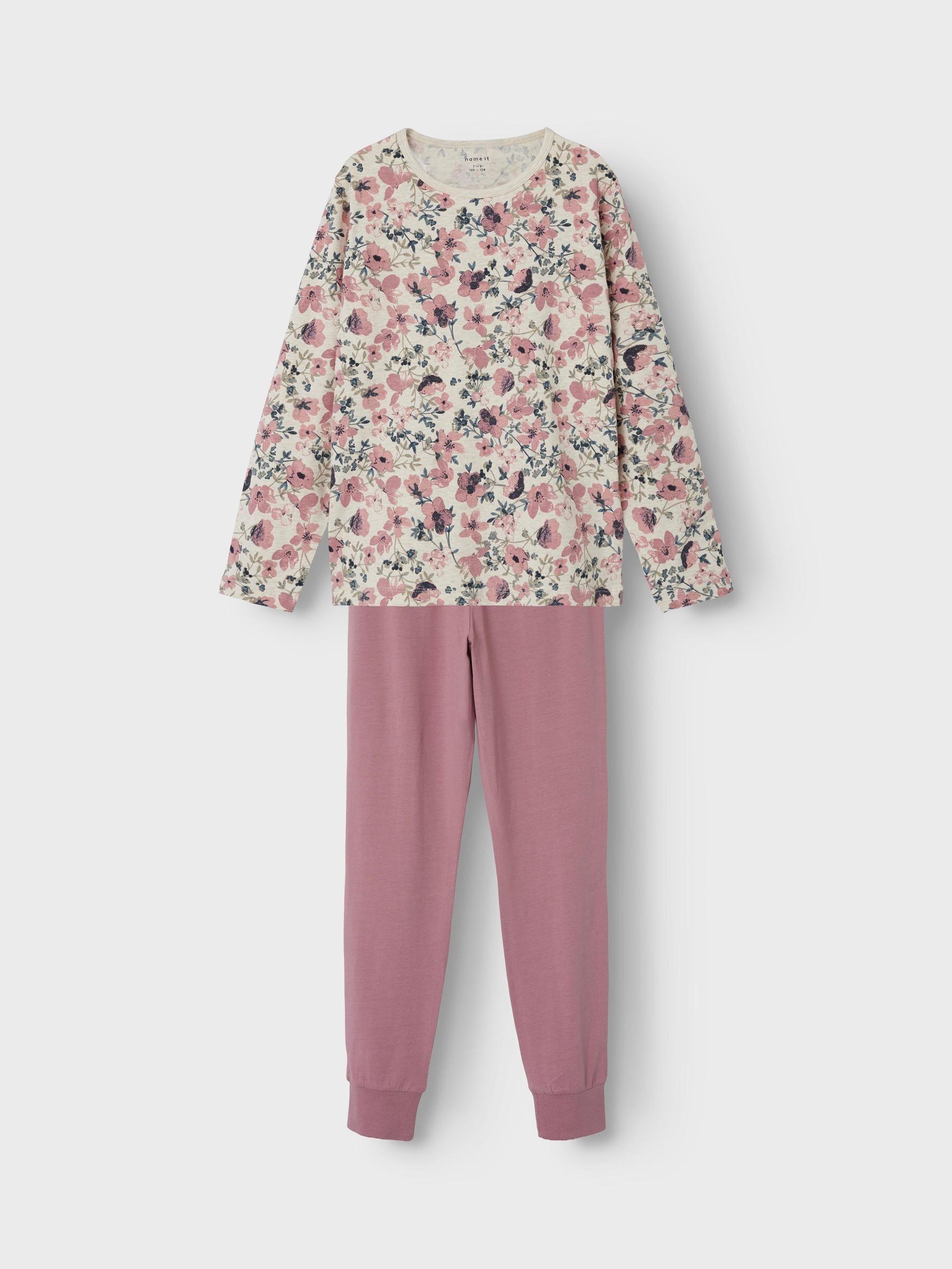 Name It Pyjama »NKFNIGHTSET NOSTALGIA FLOWER NOOS«, (Set, 2 tlg.)