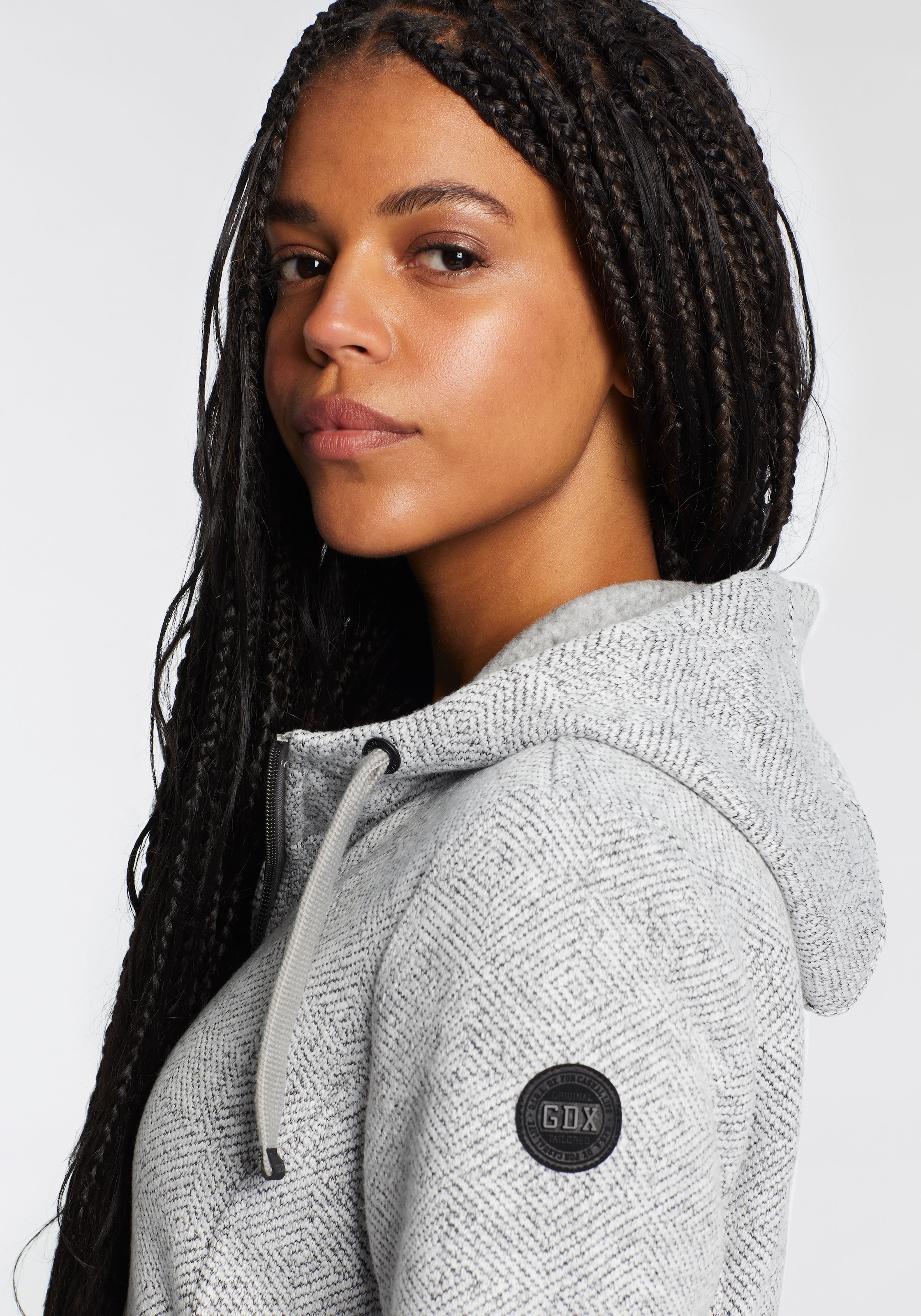 G.I.G.A. DX by killtec Strickfleecejacke »GW 52 WMN KNTFLC JCKT«, (1 St.), mit Kapuze