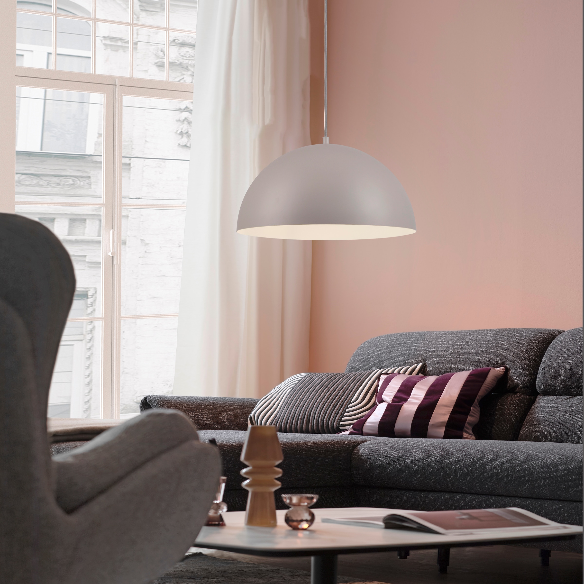 SCHÖNER WOHNEN-Kollektion LED Pendelleuchte »ALI« E27 1 Stk. SCHÖNER WOHNEN Kollektion, Downlight