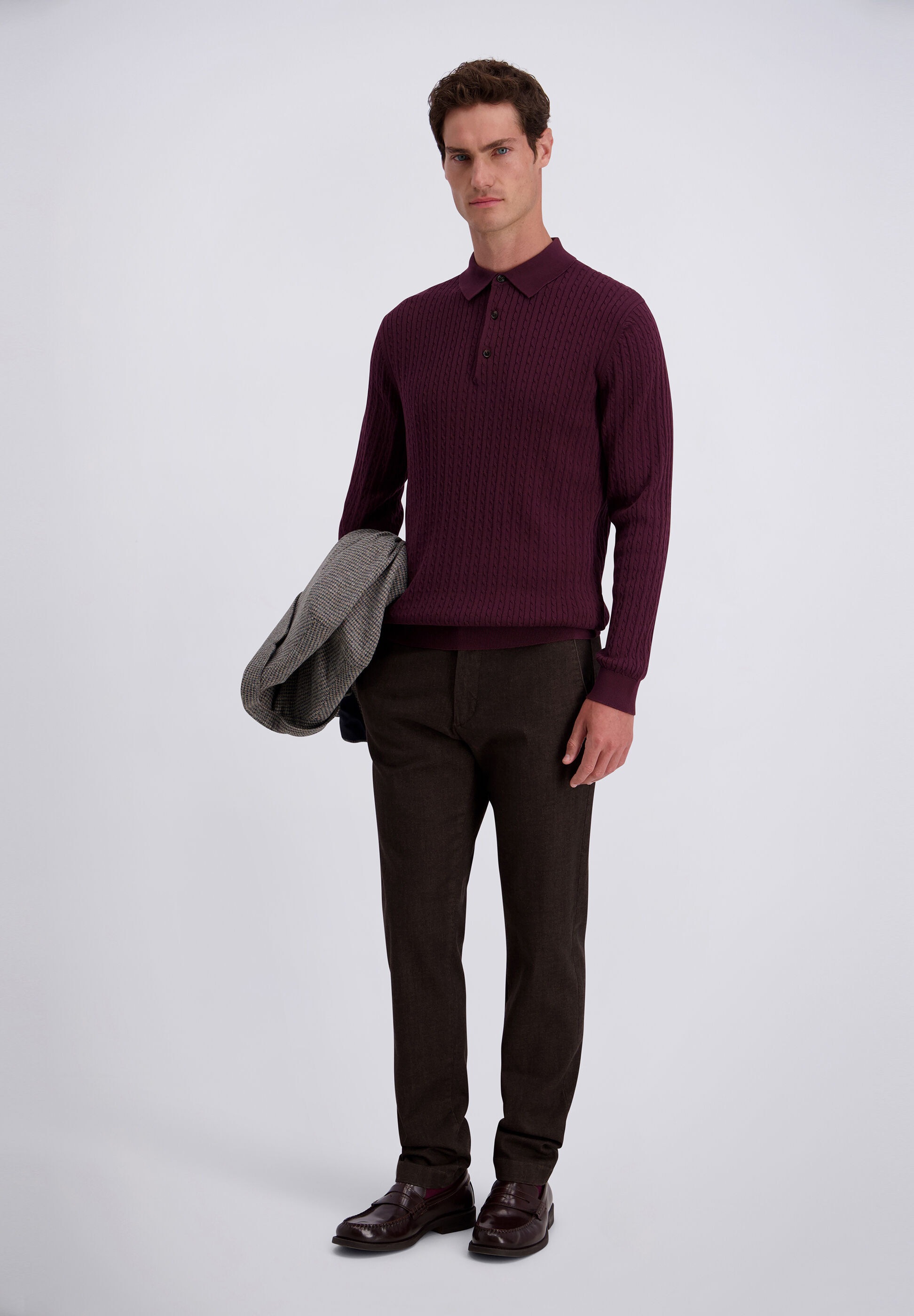 Pierre Cardin Strickpullover »Pierre Cardin Pullover« mit Allover-Print