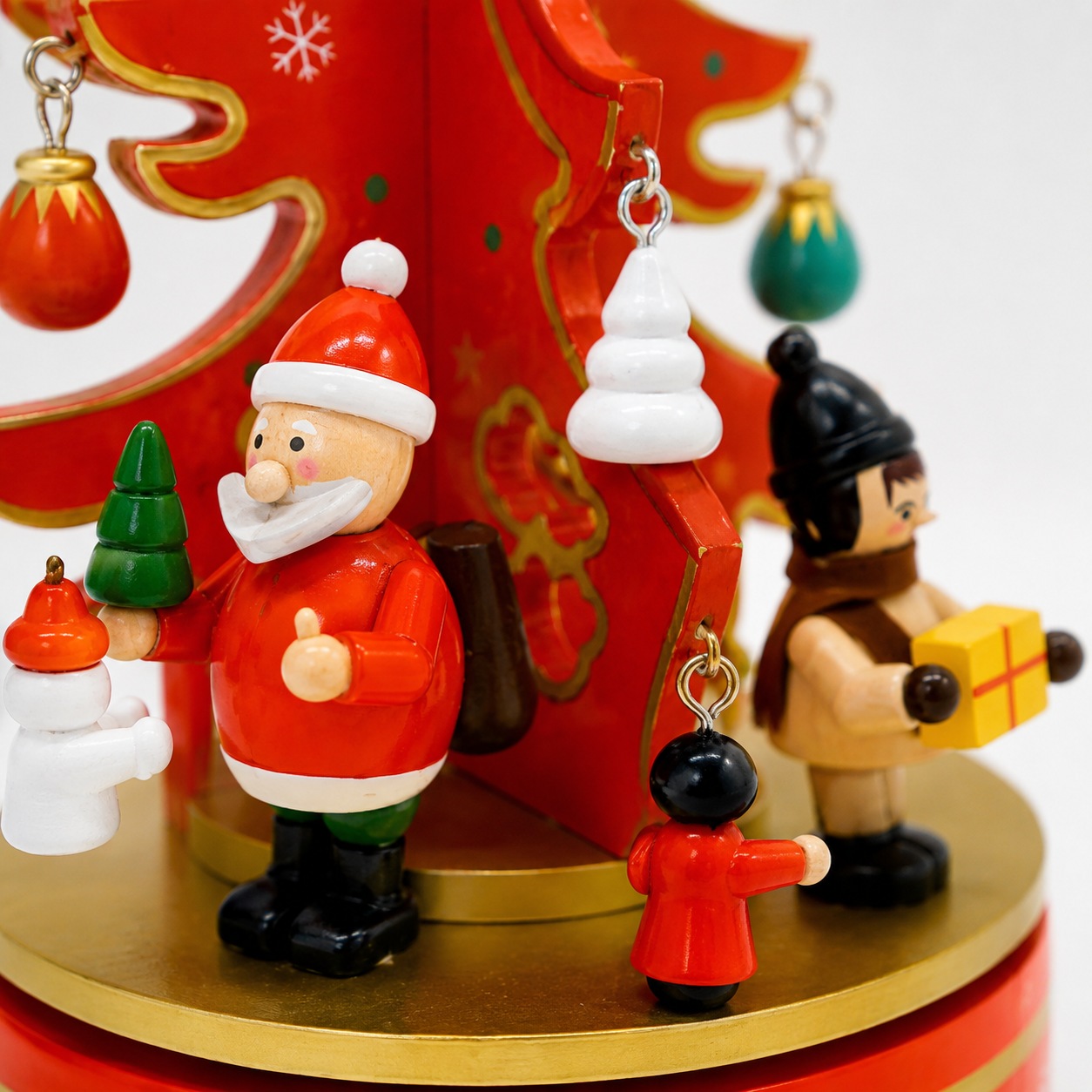 OTTO home Spieluhr »Spieluhr« Weihnachtsbaum aus Holz , Aufziehschlüssel, festliche Melodie