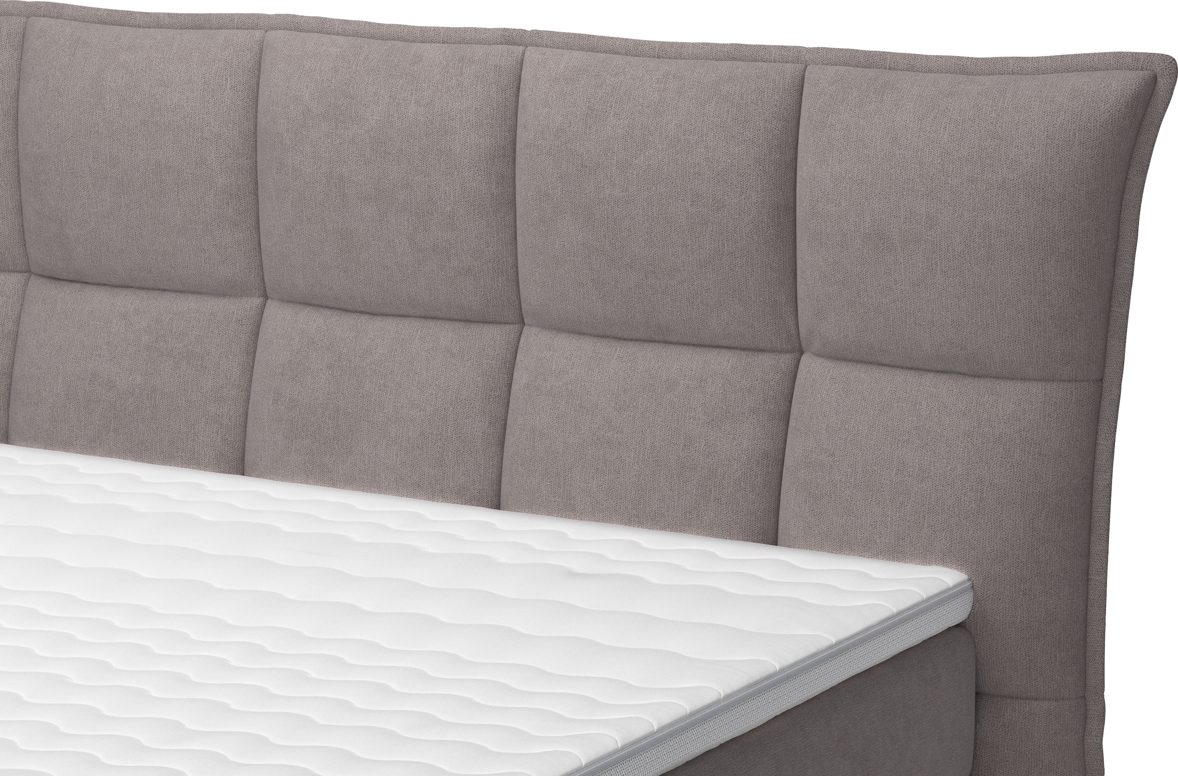 COTTA Boxspringbett »Sarah«, inkl. Topper, 2 Matratzenkerne, Härtegrade H2, H3 oder H4