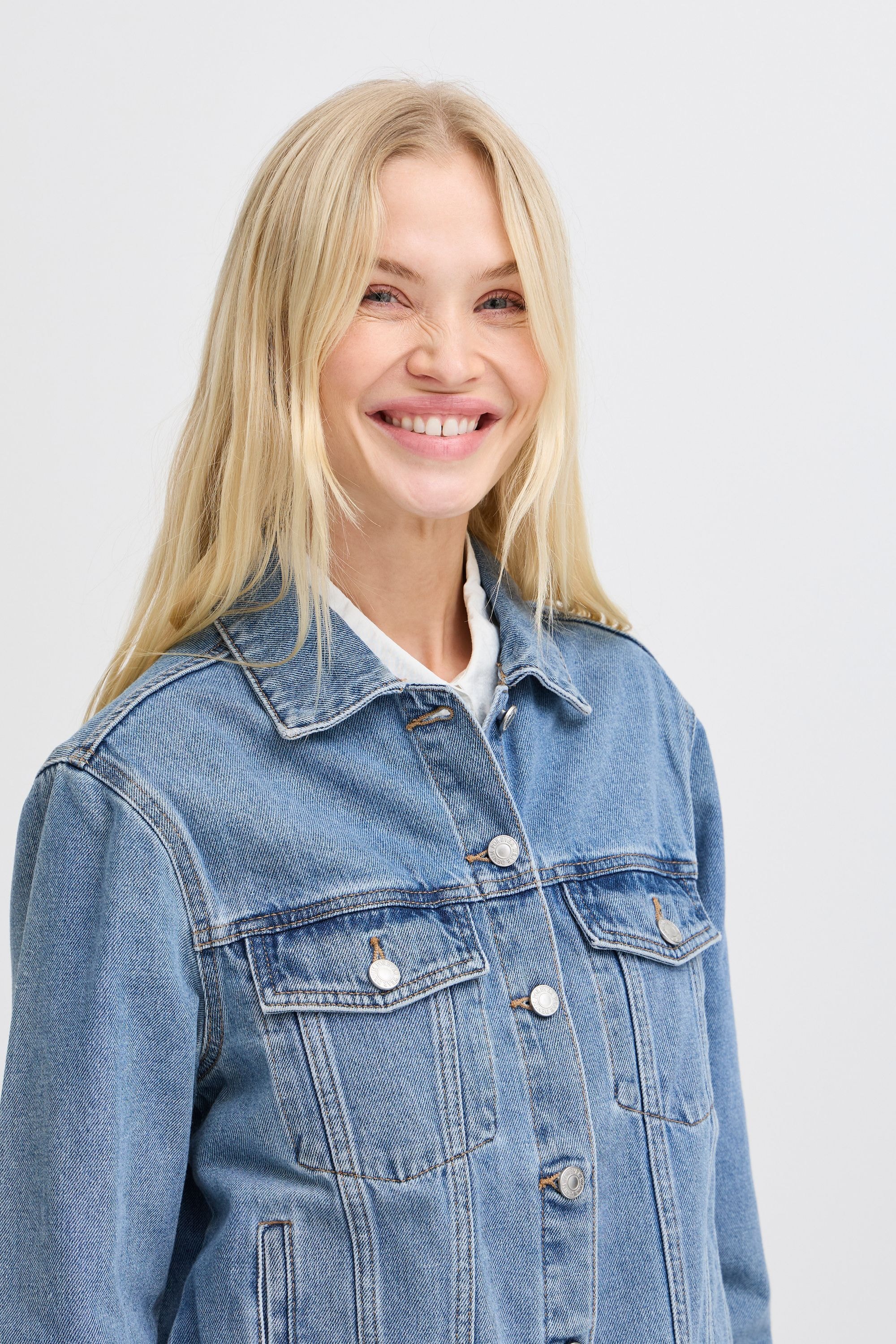 b.young Jeansjacke »Jeansjacke BYKERINA JACKET -«