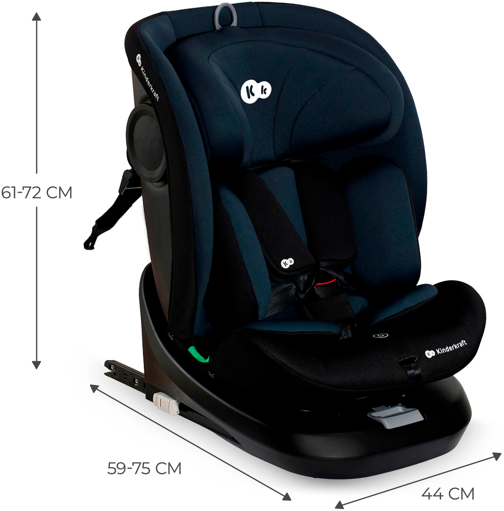Kinderkraft Autokindersitz »I-GROW i-Size«, 360° – drehbarer Kindersitz