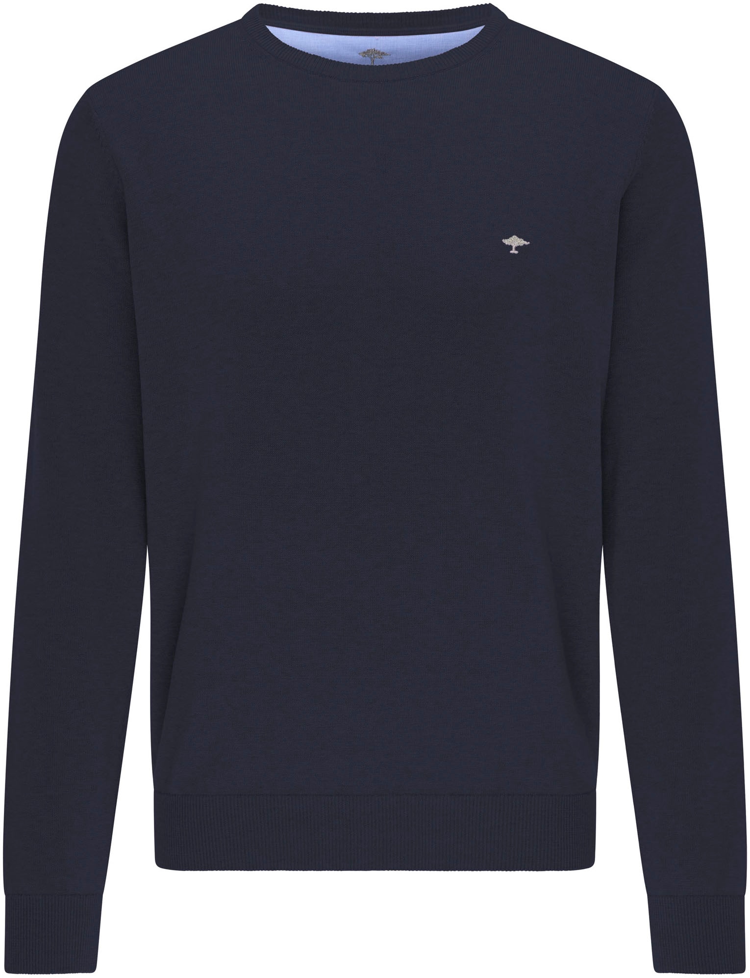 FYNCH-HATTON Strickpullover »FYNCH-HATTON Langarmpullover«, (1 tlg.), mit Logostickerei