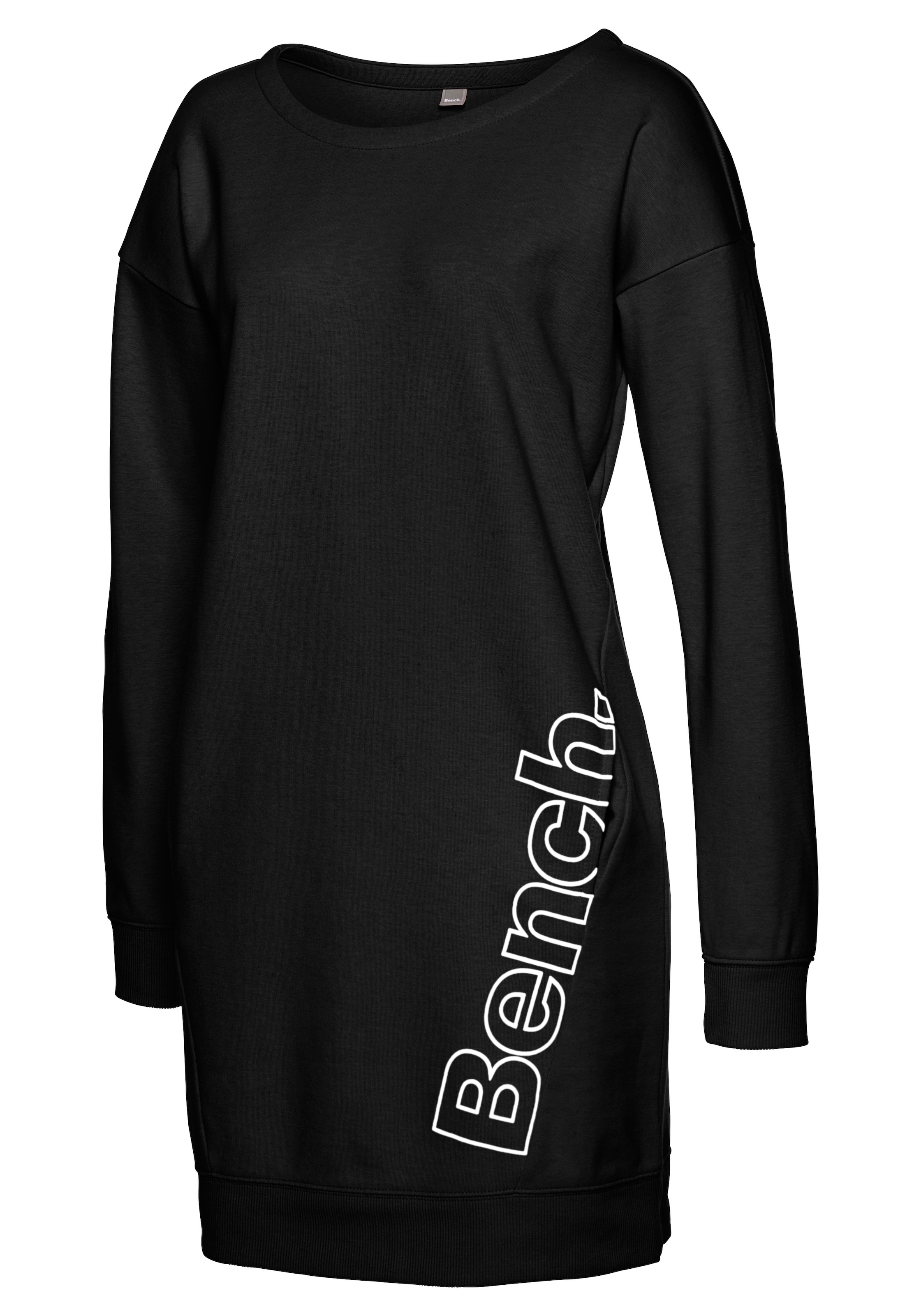 Bench. Loungewear Sweatkleid, mit seitlichem Logoprint