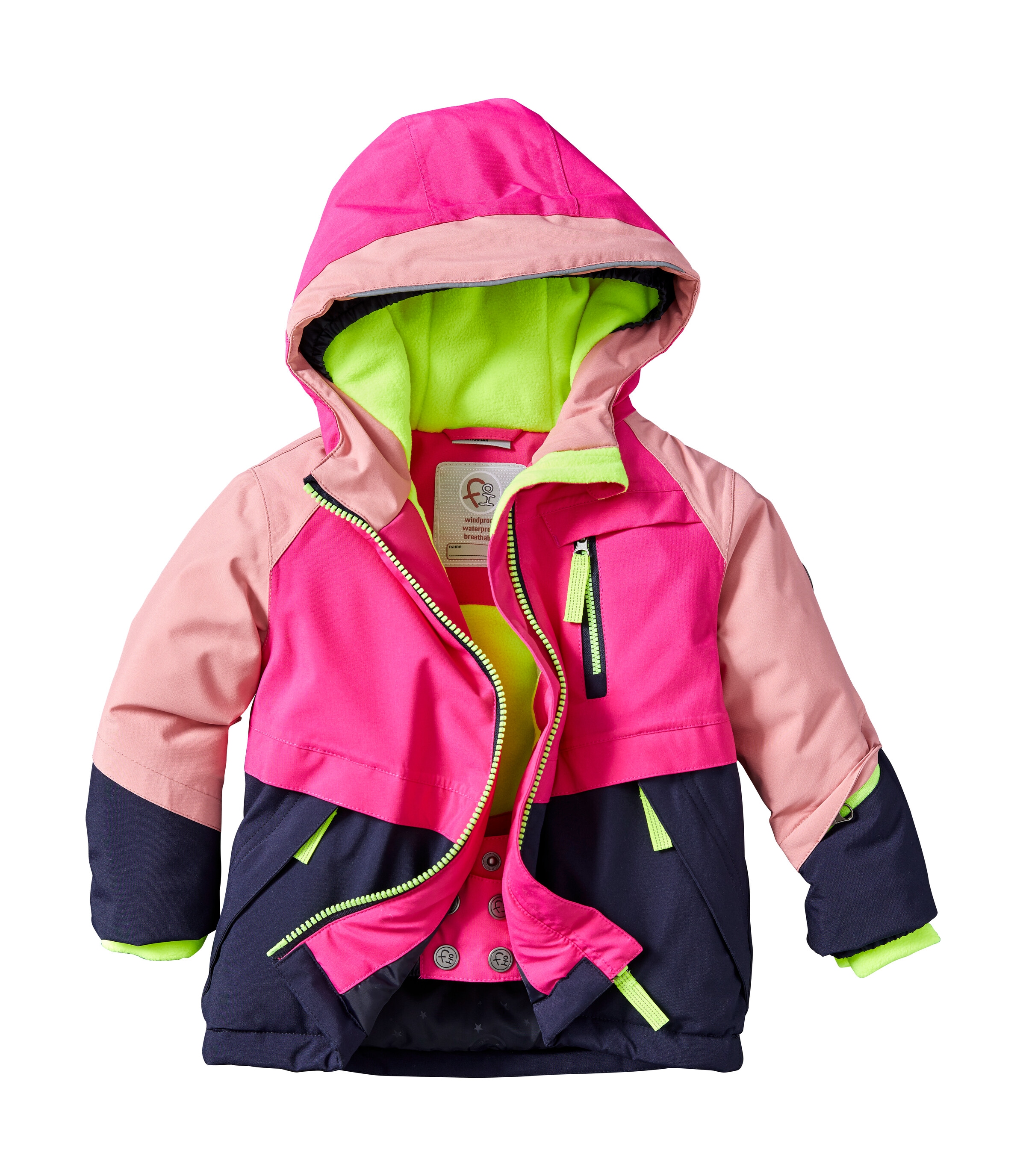 first instinct by killtec Skijacke »FISW 31 MNS SKI JCKT« Wasserdichte Funktionsjacke mit verlängerbaren Ärmeln und Fleecefutter