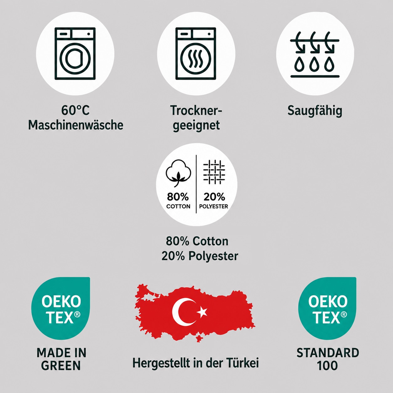 OTTO home Damenbademantel »Sina, ideal für Sauna & Spa, Hotelbademantel, Morgenmantel« 1 Stk. einfarbiger Bademantel, kurz, hoher Baumwollanteil, XS-4XL