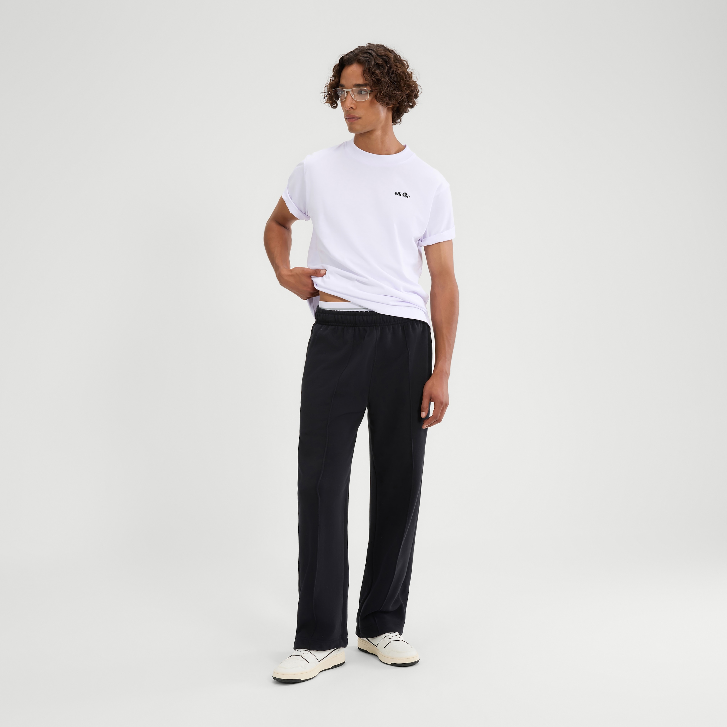 Ellesse T-Shirt »ACCIANO T-SHIRT« Kurzarm, ohne Verschluss, Rundhalsausschnitt